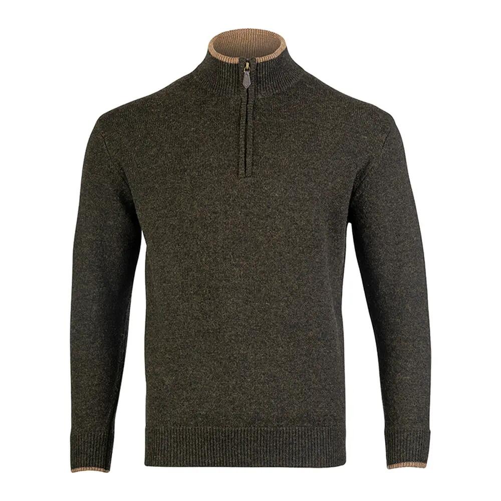 Jack Pyke Mens Ashcombe Lambswool Half Zip Pullover