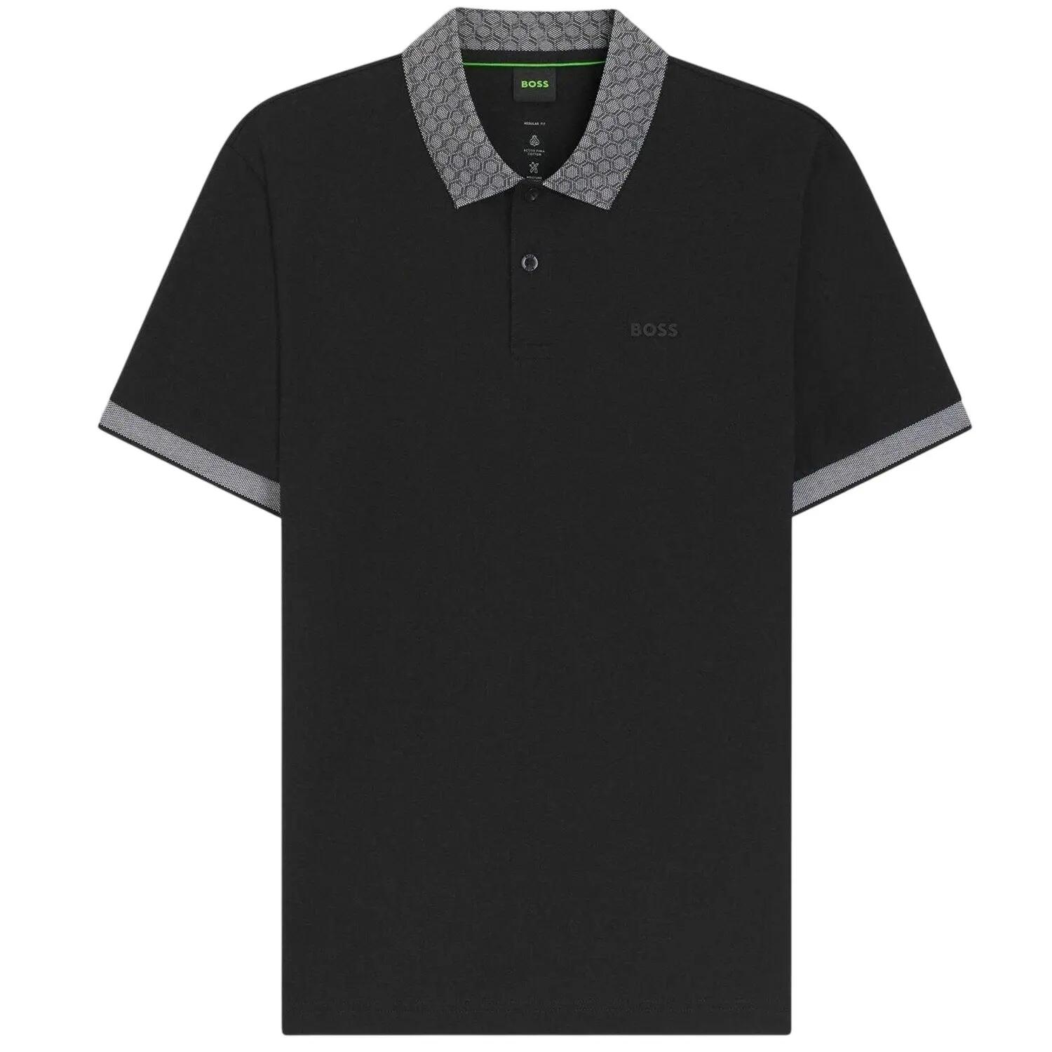 Boss Mens Chip Paddy Short-Sleeved Golf Polo Shirt