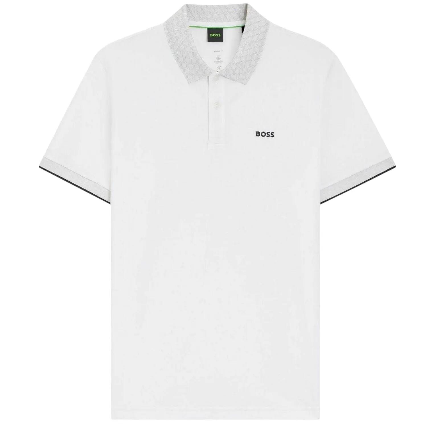 Boss Mens Chip Paddy Short-Sleeved Golf Polo Shirt