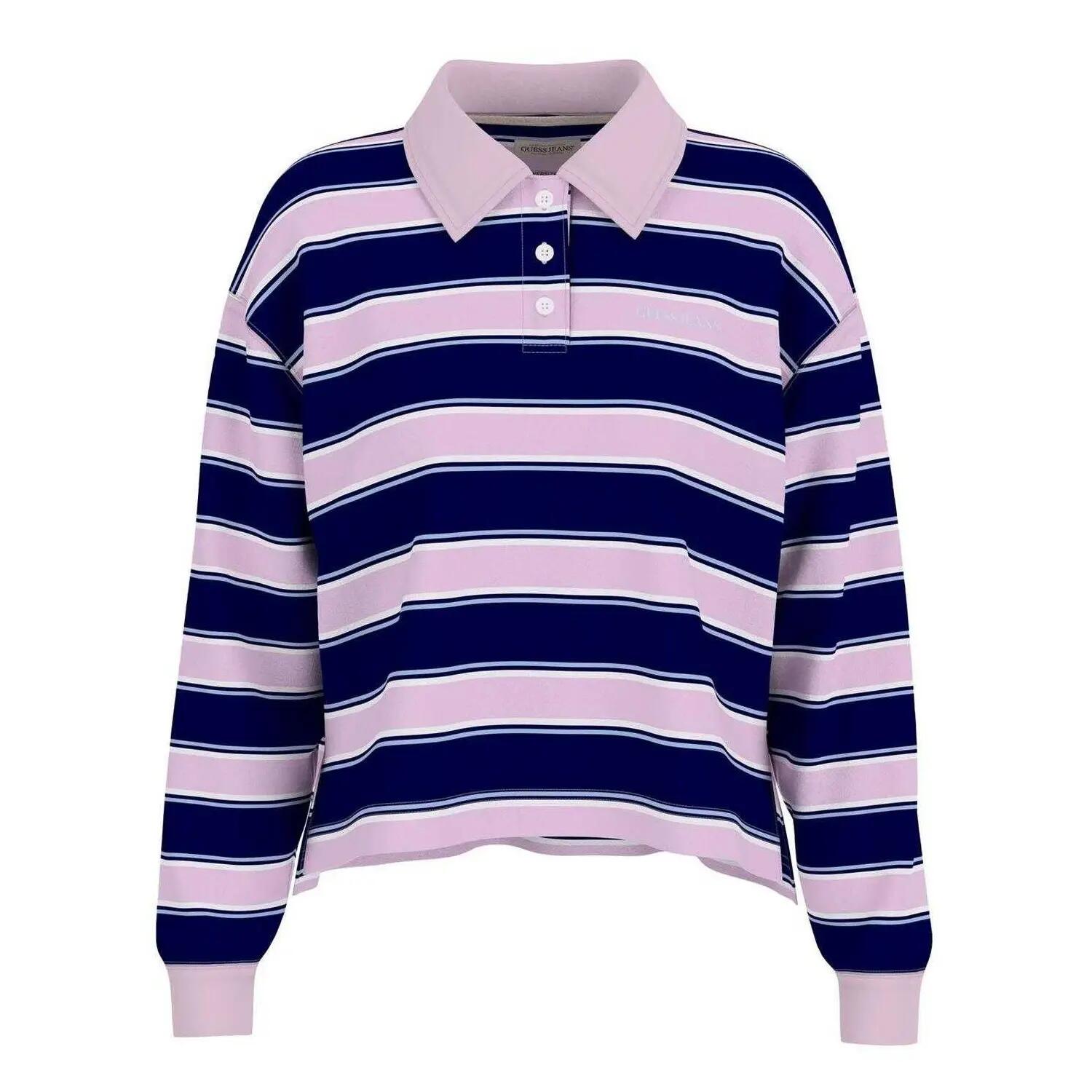 Guess Womens/Ladies Rugby Cropped Polo Shirt
