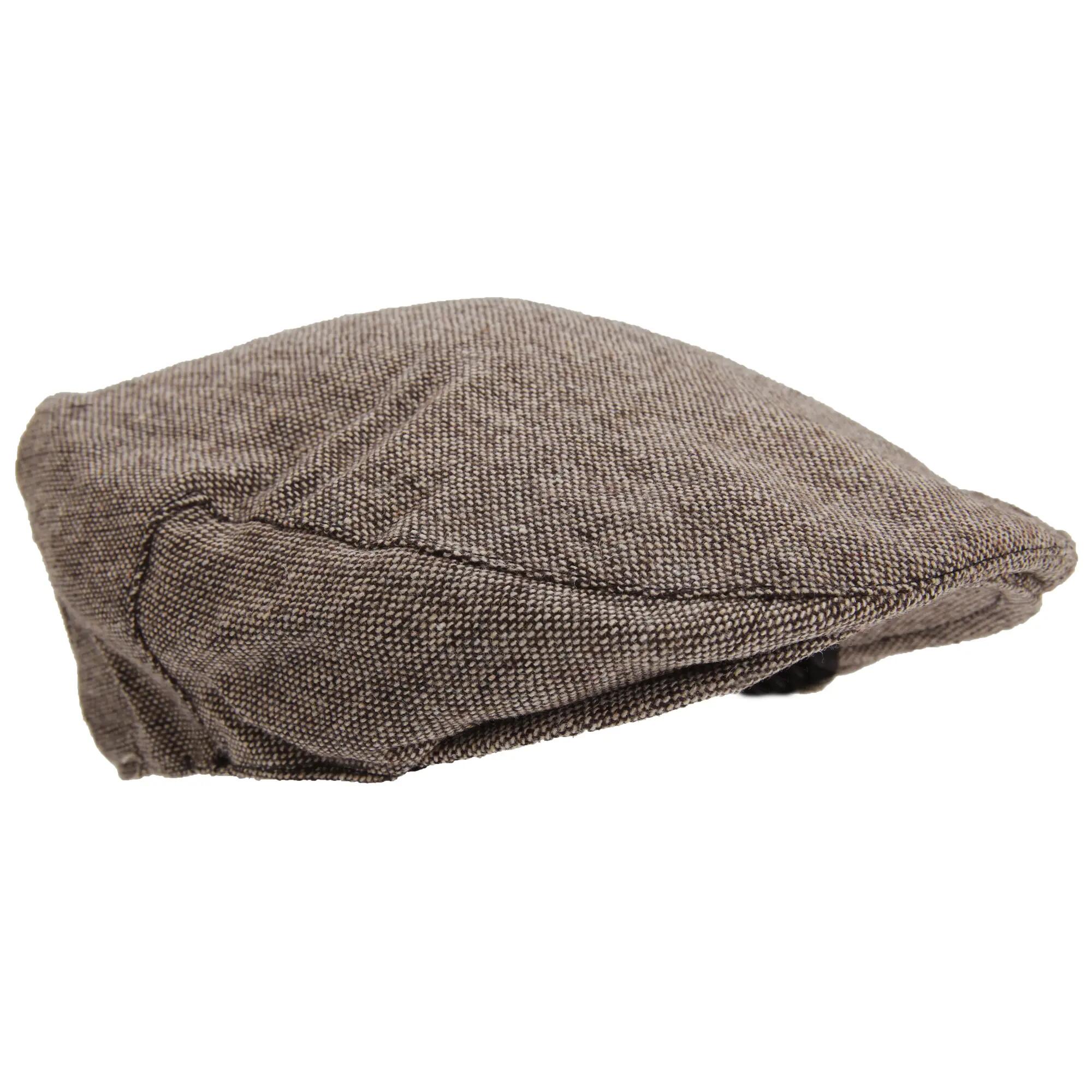 Mens Traditional Lined Flat Cap