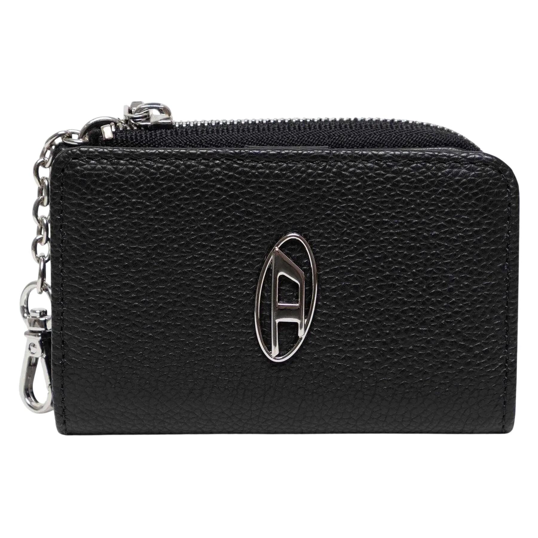 Diesel Wallet Leather Zipped Keyring