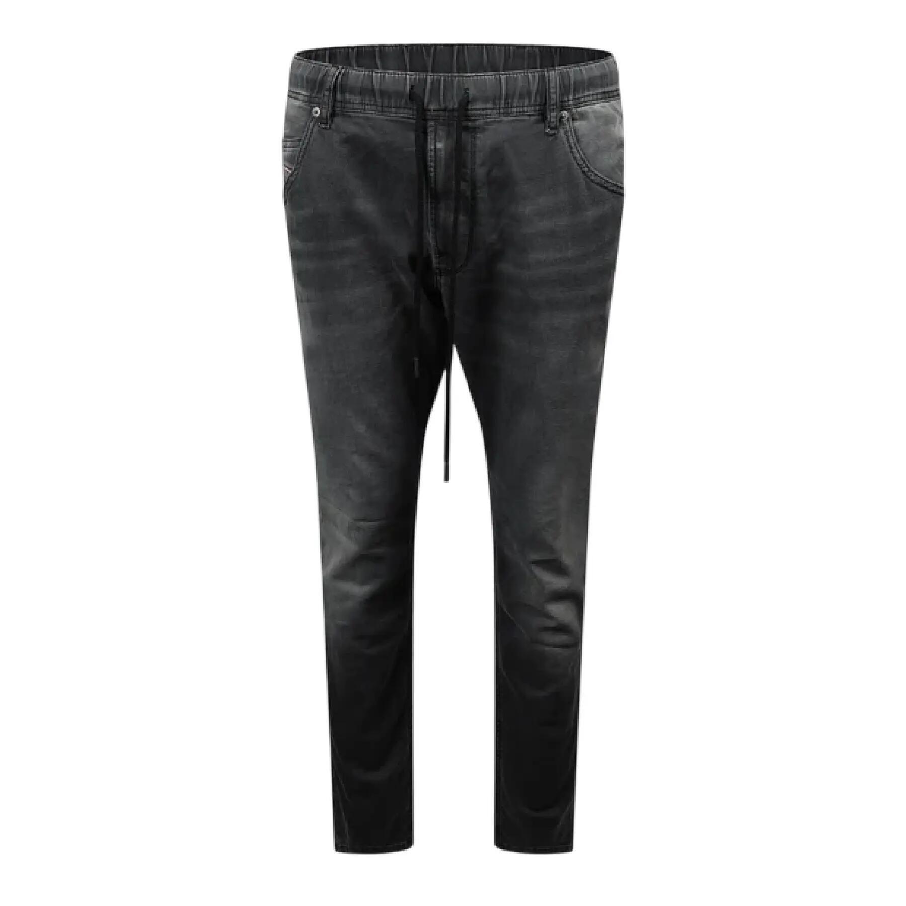 Diesel Mens Krooley-Ne Sweat Denim Tapered Jeans