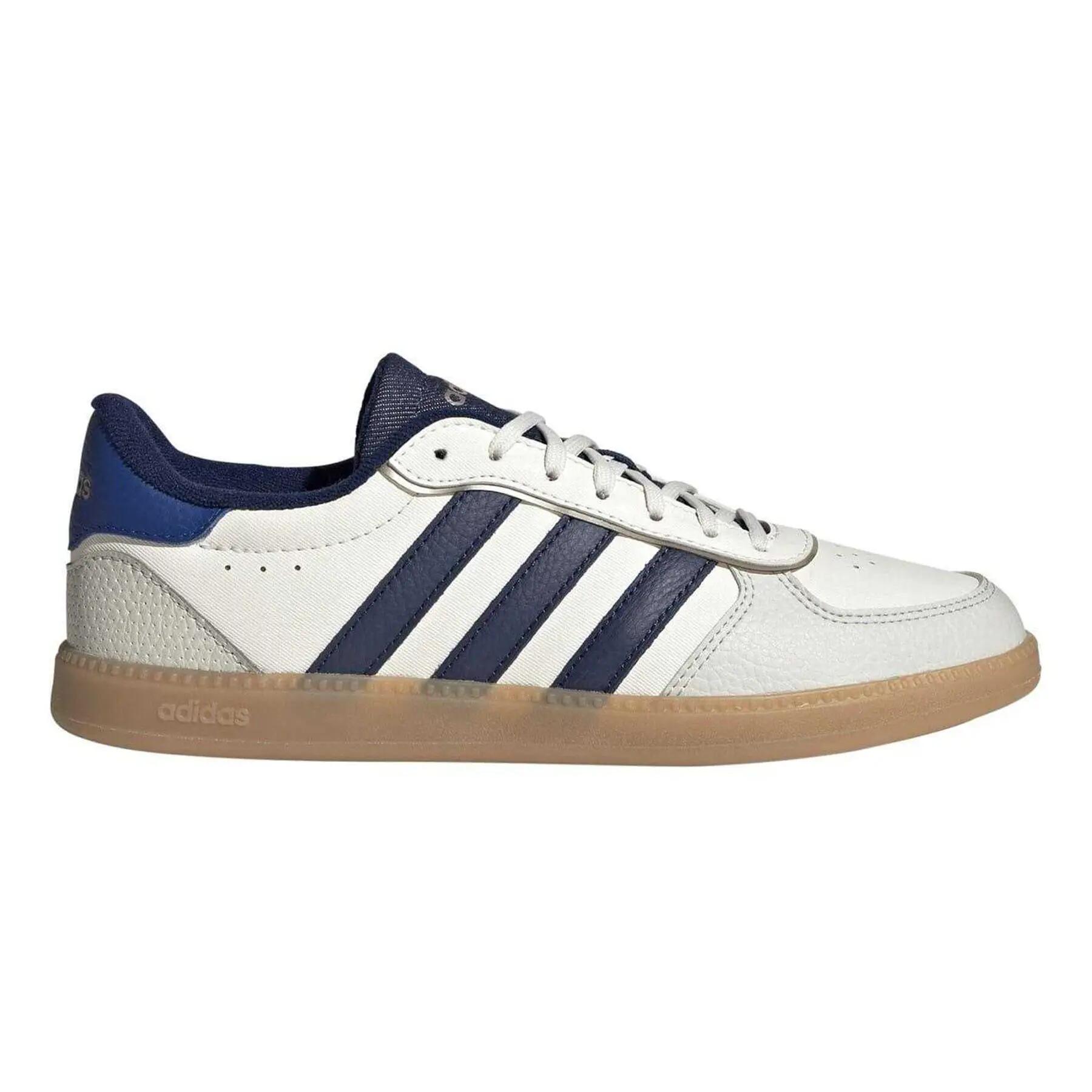 Adidas Womens/Ladies Breaknet 3 Stripes Leather Trainers