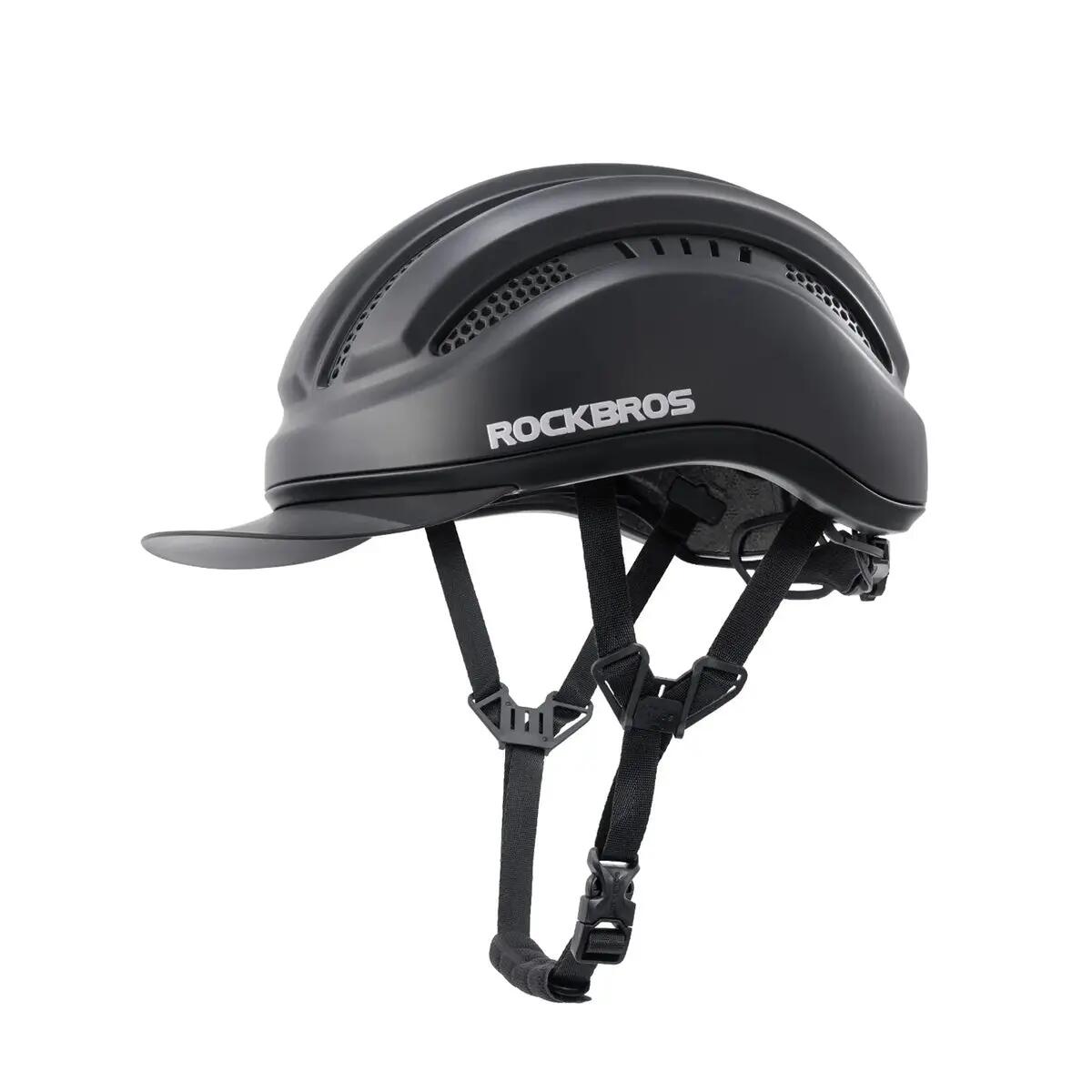 ROCKBROS Bike Helmet with Magnetic Photochromic Goggle Sun Visor