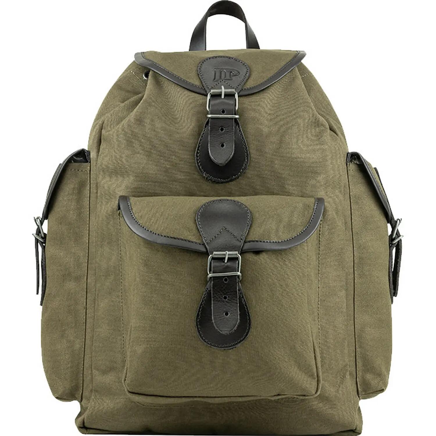 Jack Pyke Canvas Leather Trim Backpack