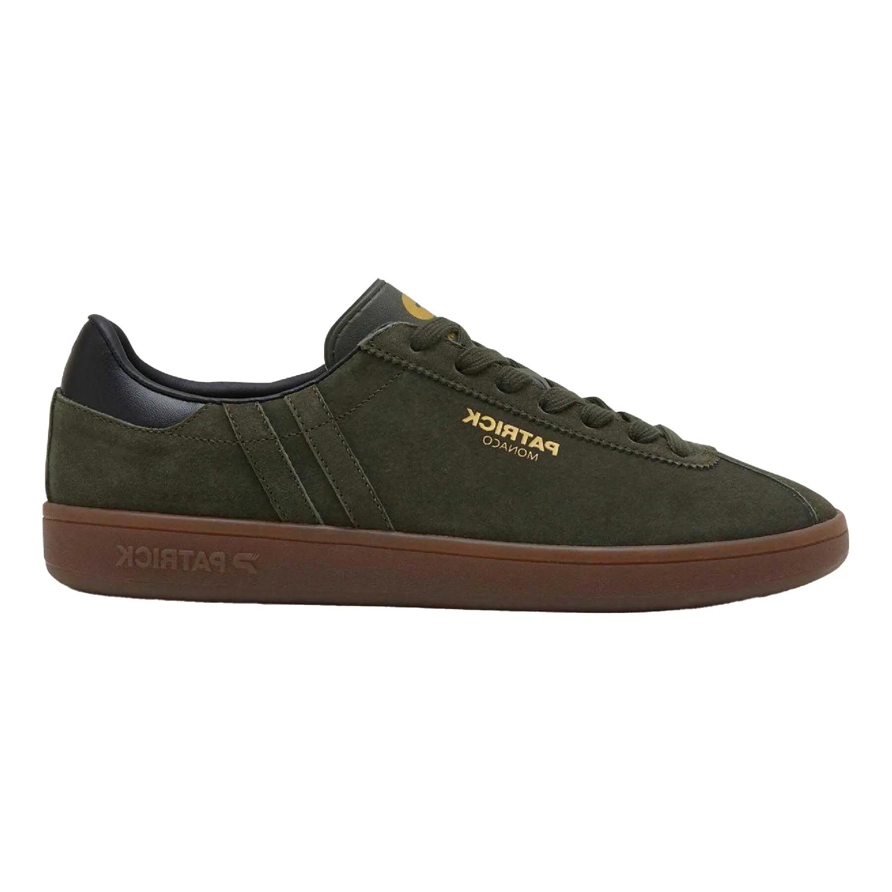 Patrick Mens Monaco Suede Cupsole Trainers