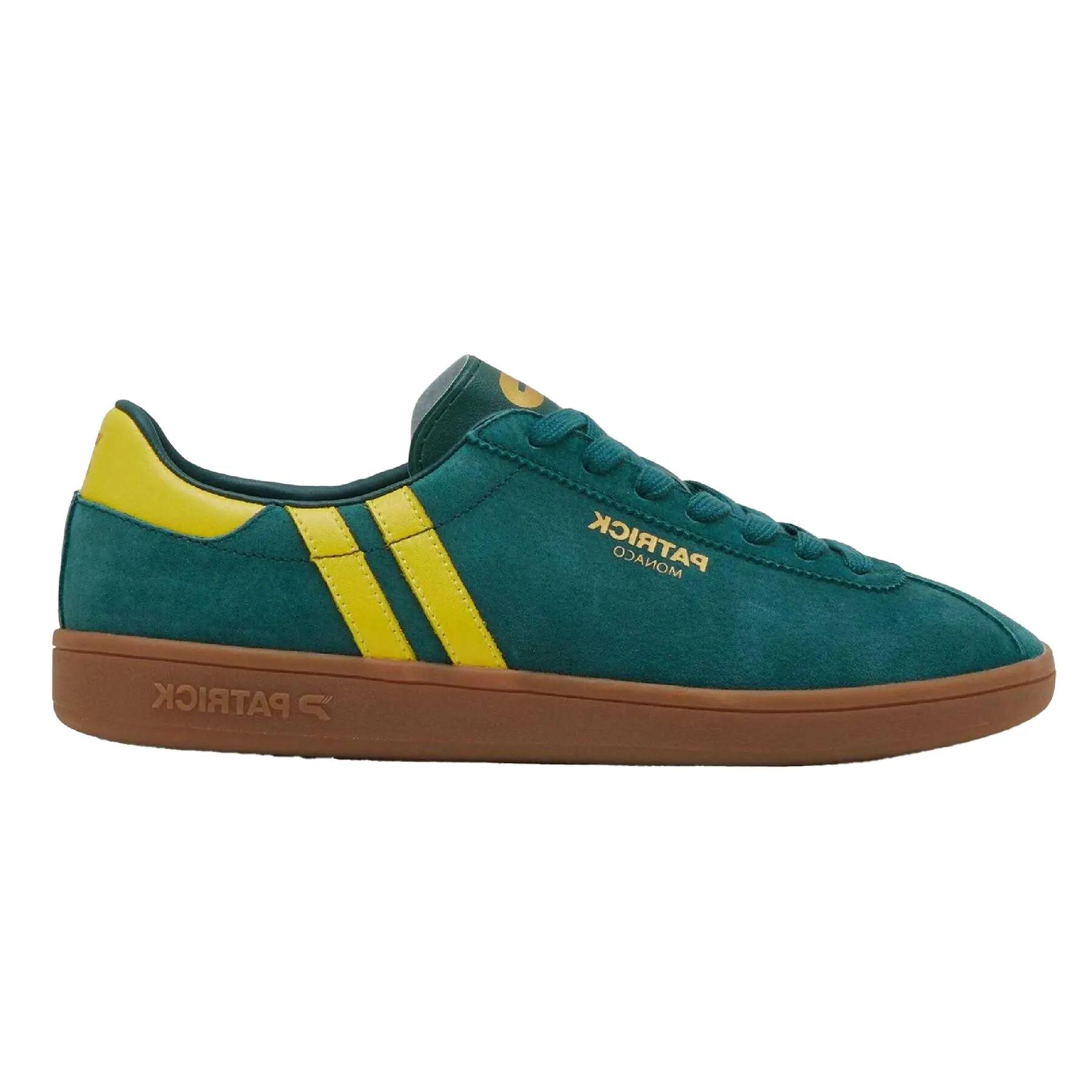 Patrick Mens Monaco Suede Cupsole Trainers