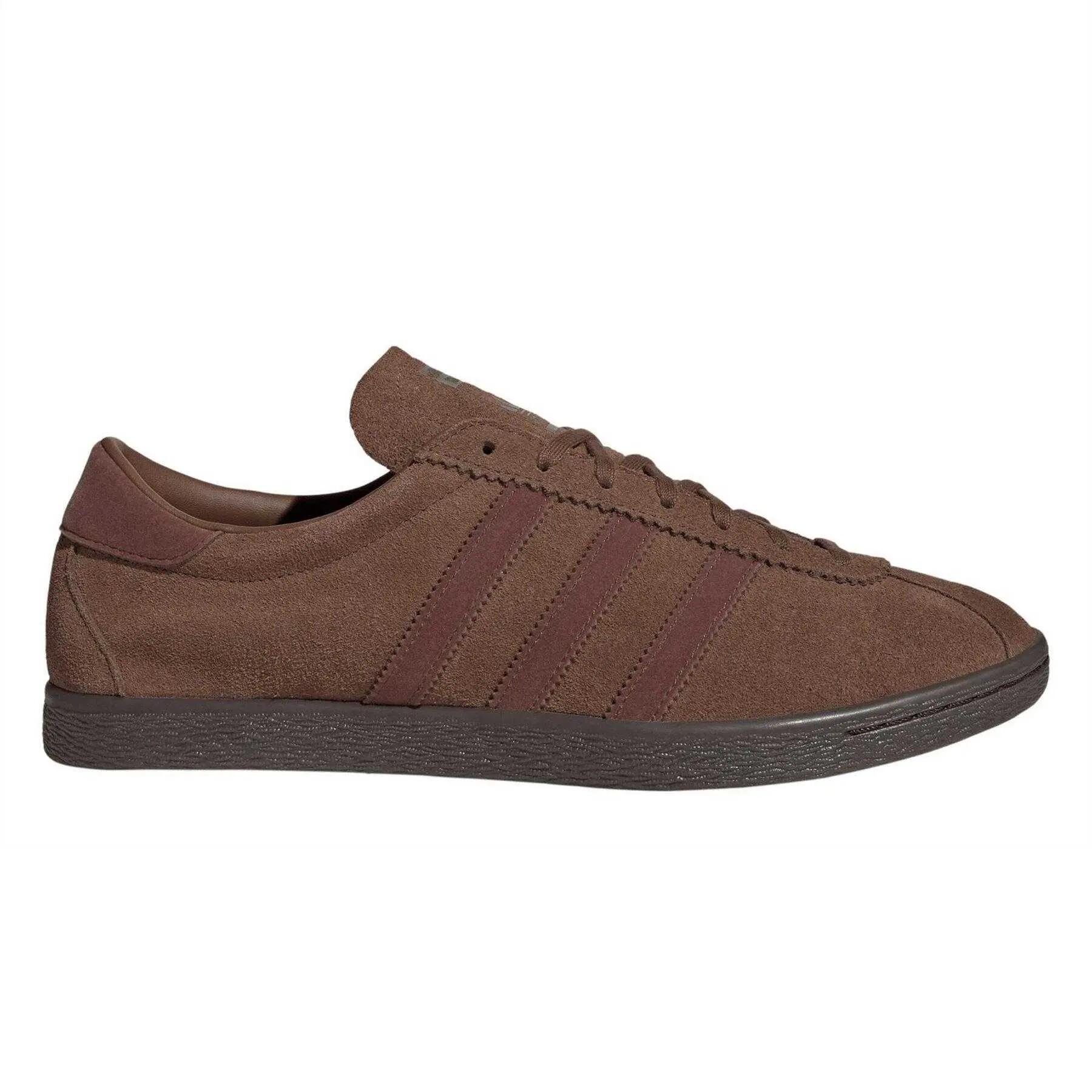 Adidas Mens Originals 3 Stripes Suede Flat Trainers