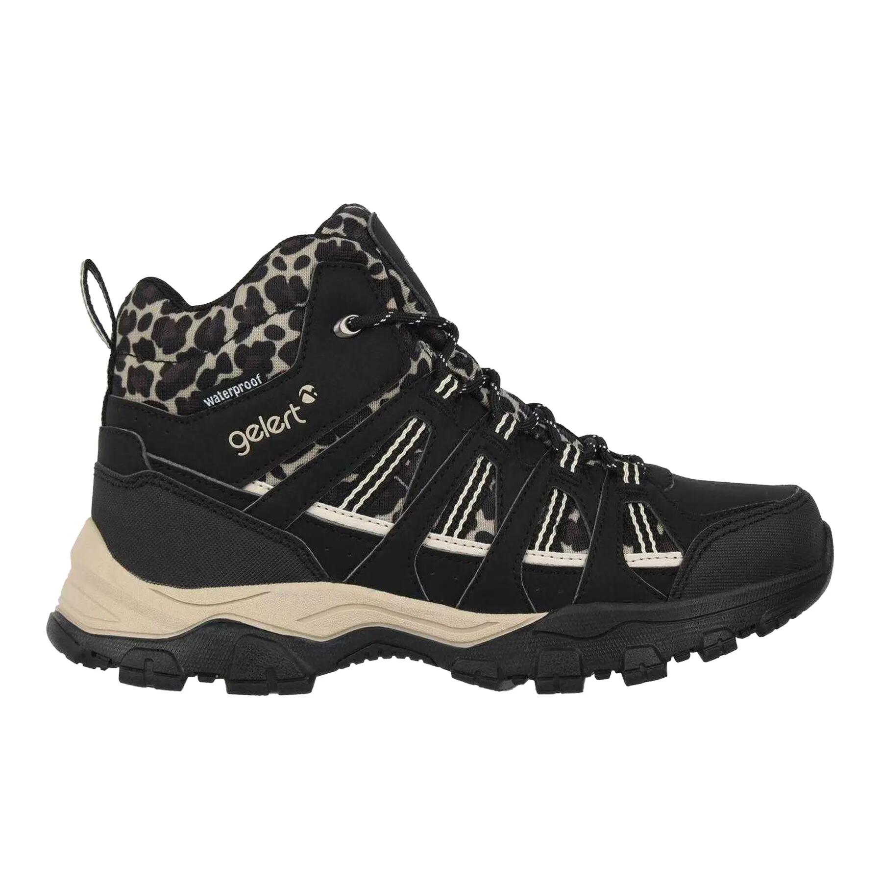 Gelert Womens/Ladies Leopard Print Waterproof Walking Boots