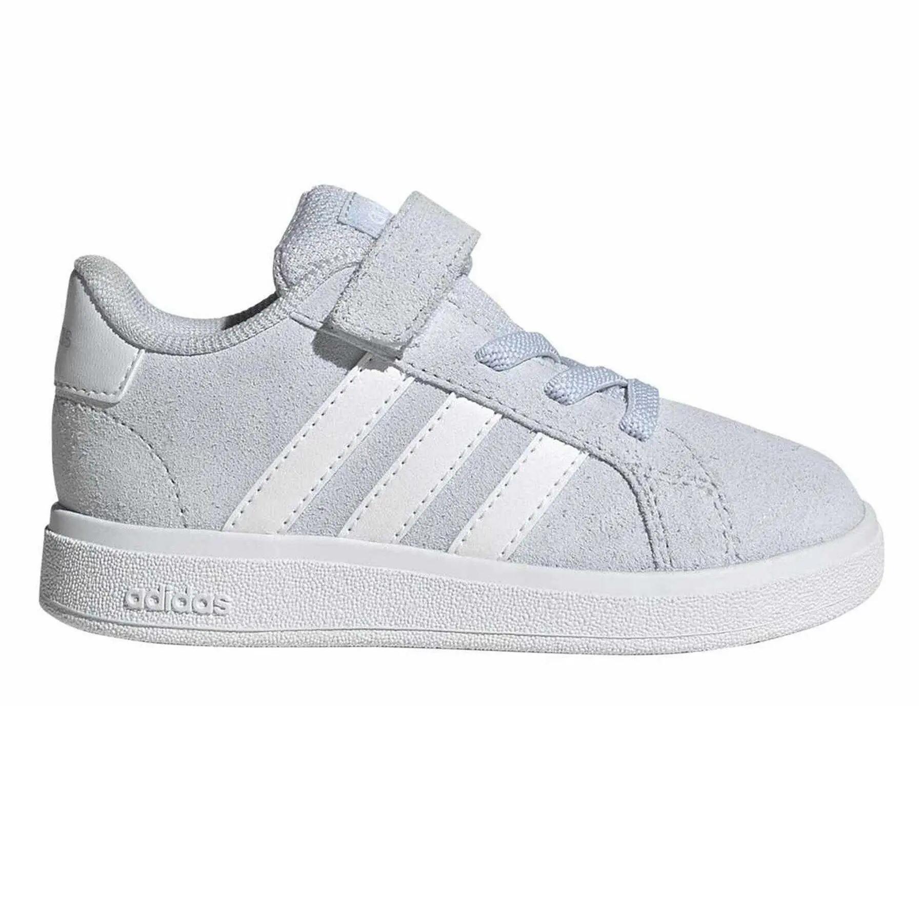Adidas Childrens/Kids Grand Court Suede Trainers