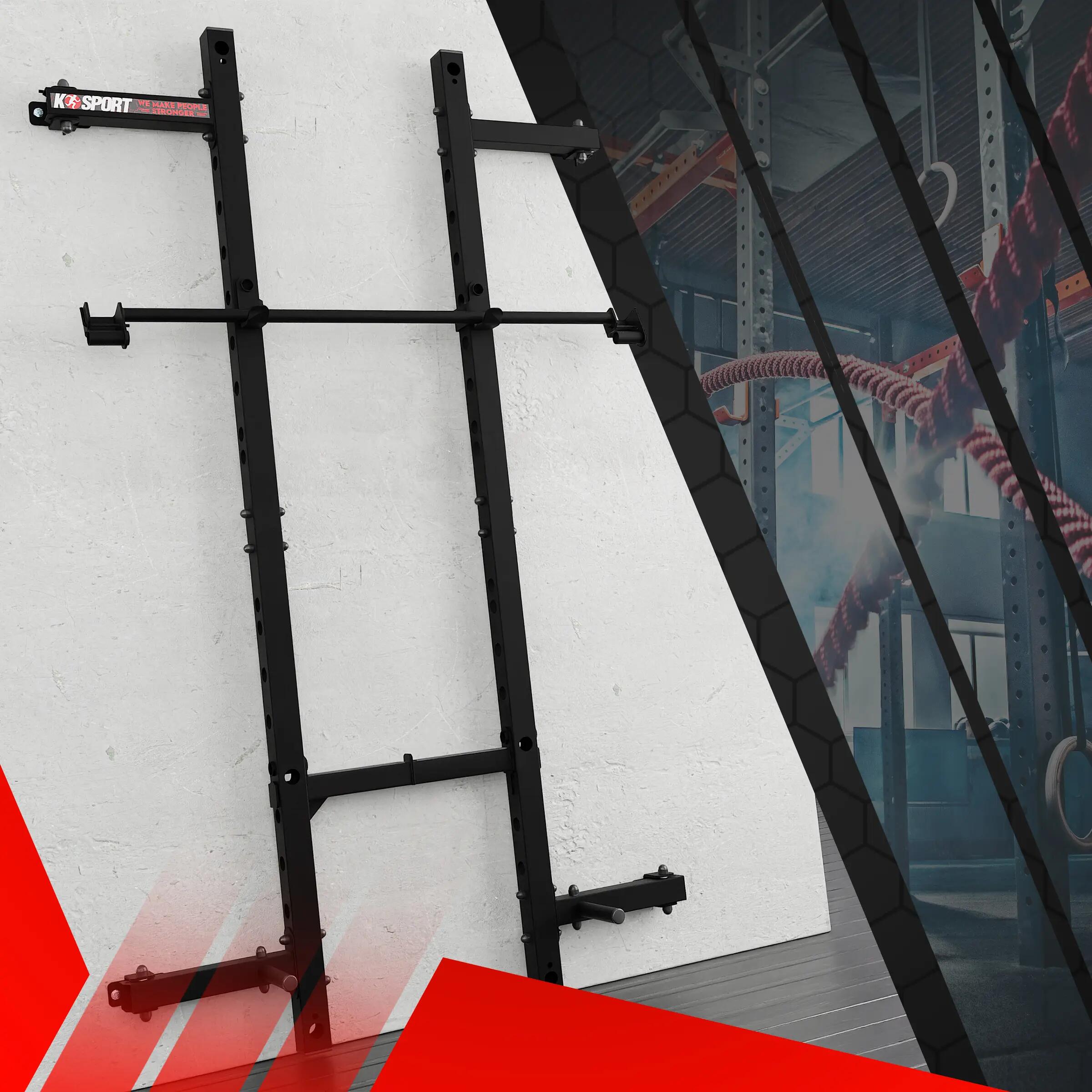 Half rack mural pliant MFX001 3/9