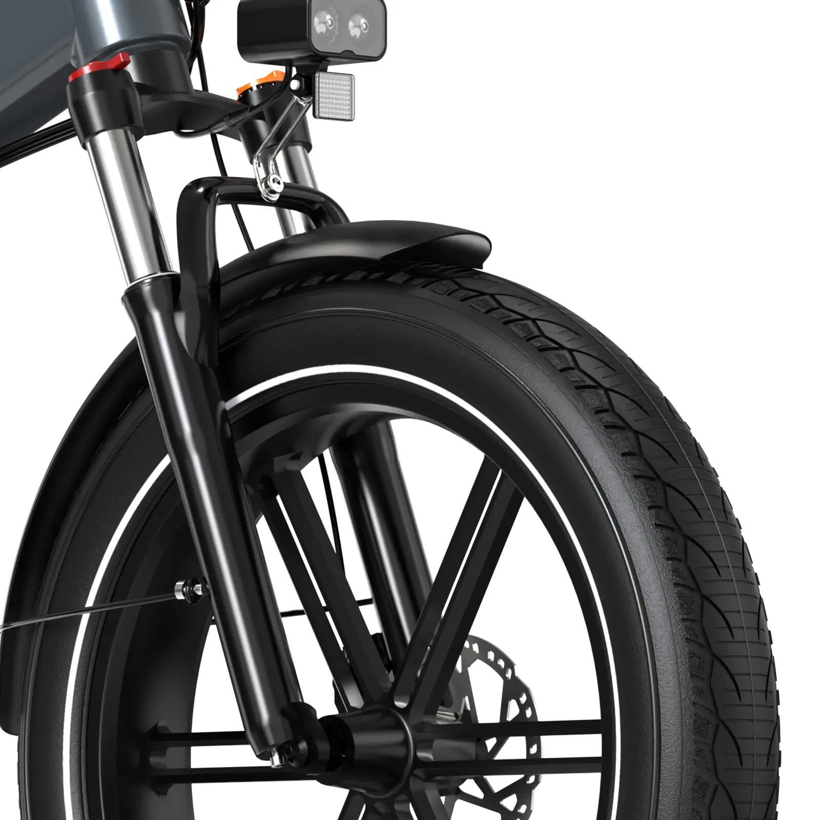 20*4,0" Bici elettrica pieghevole fat bike 720Wh 120km idraulici BK10SPRO 8/13