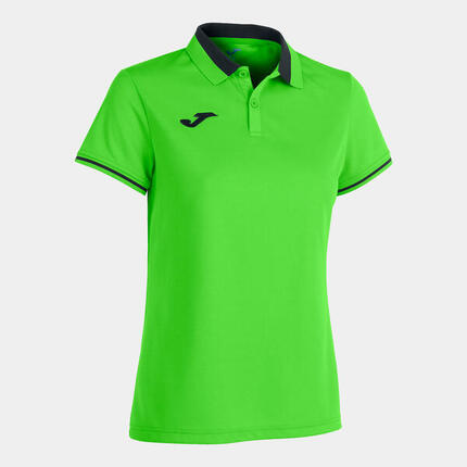 Polo Manches Courtes Football Femme Joma Championship VI Rouge