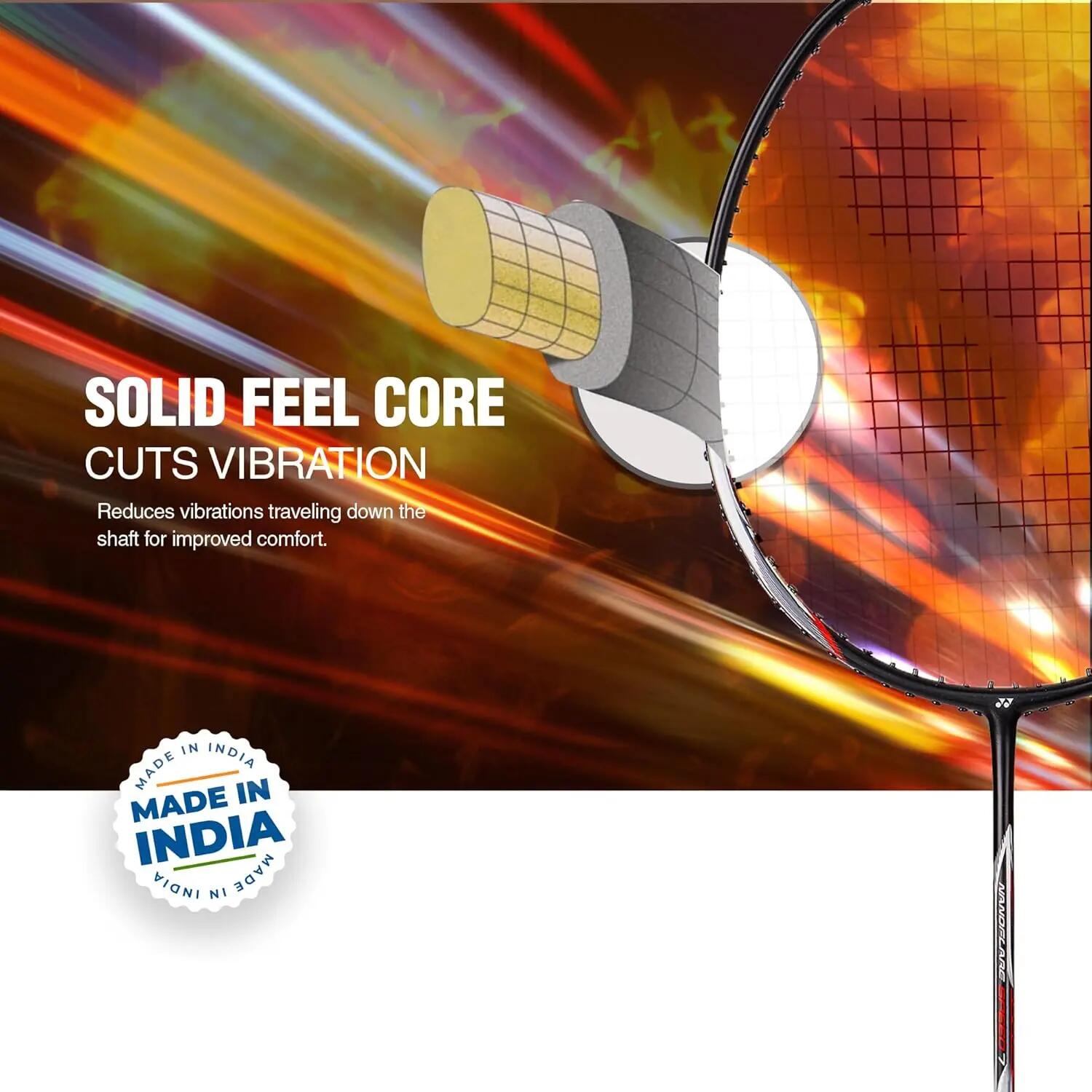 Yonex Badminton Racquet Nanoflare Speed 7 White (G4 4U) -  5
