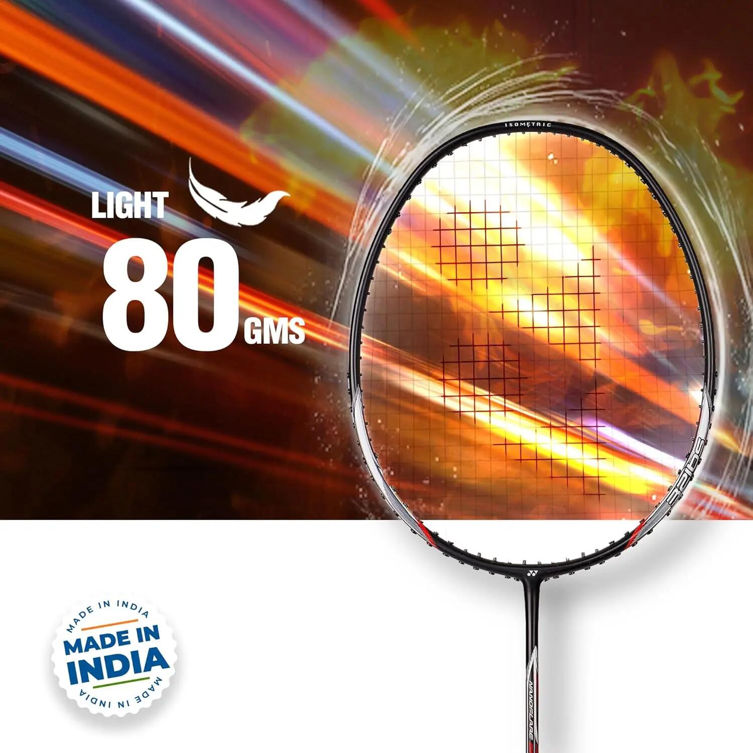 Yonex Badminton Racquet Nanoflare Speed 7 White (G4 4U) -  3