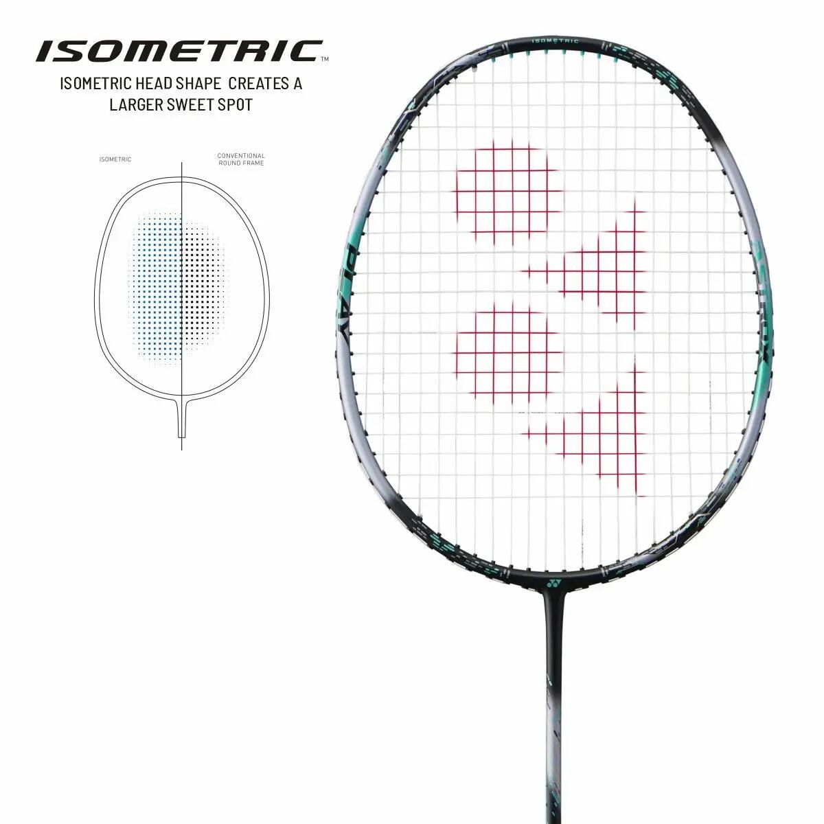 YONEX Astrox 88 Play Graphite Strung Badminton Racket with Full Racket Cover (Black Silver) -  3