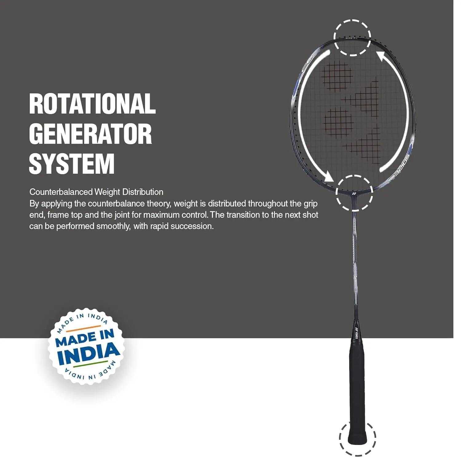 Yonex Badminton Racquet Astrox Attack 9 Dark Purple (G4 4U) Made in INDIA -  3