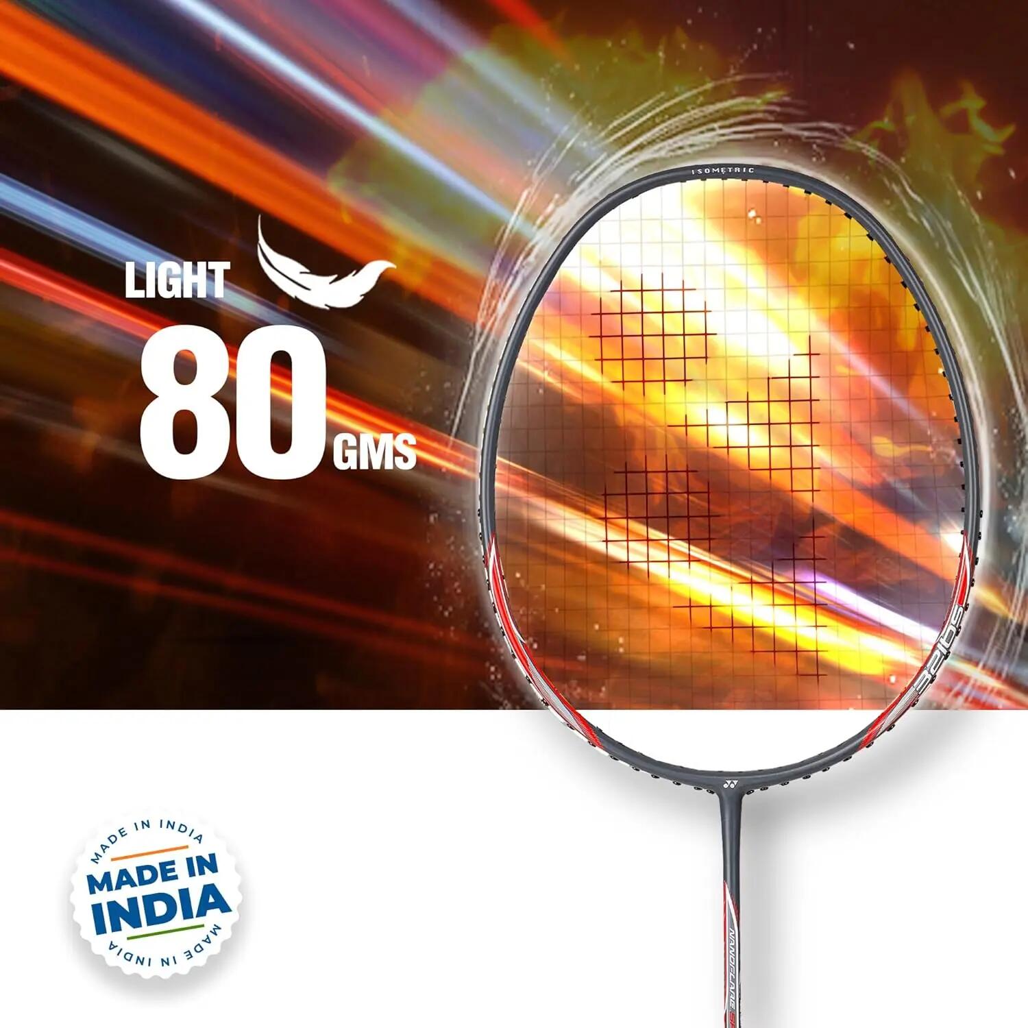 Yonex Badminton Racquet Nanoflare Speed 7 Red (G4 4U) -  3
