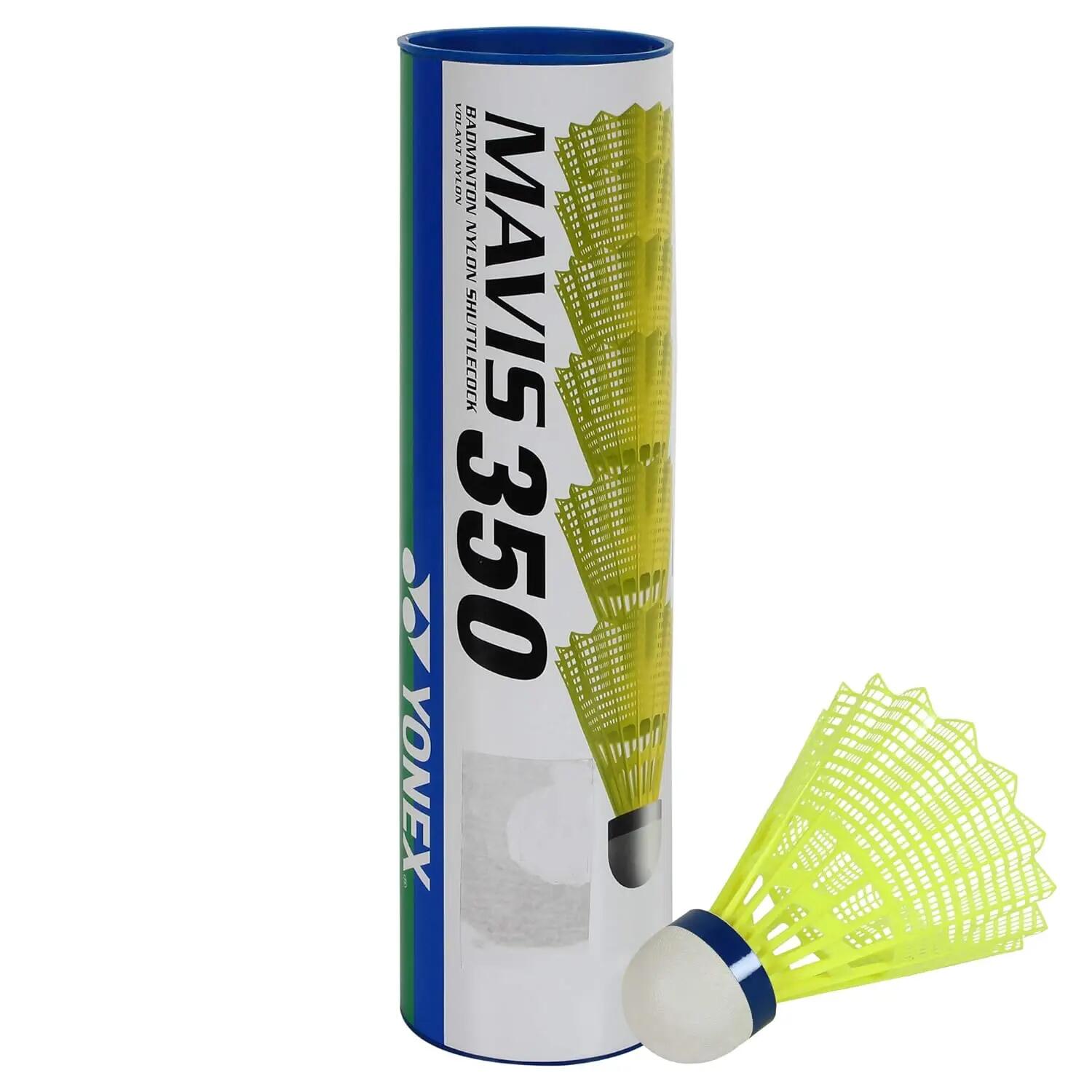 Yonex Mavis 350 Nylon Shuttlecocks (Blue/Yellow) -  1