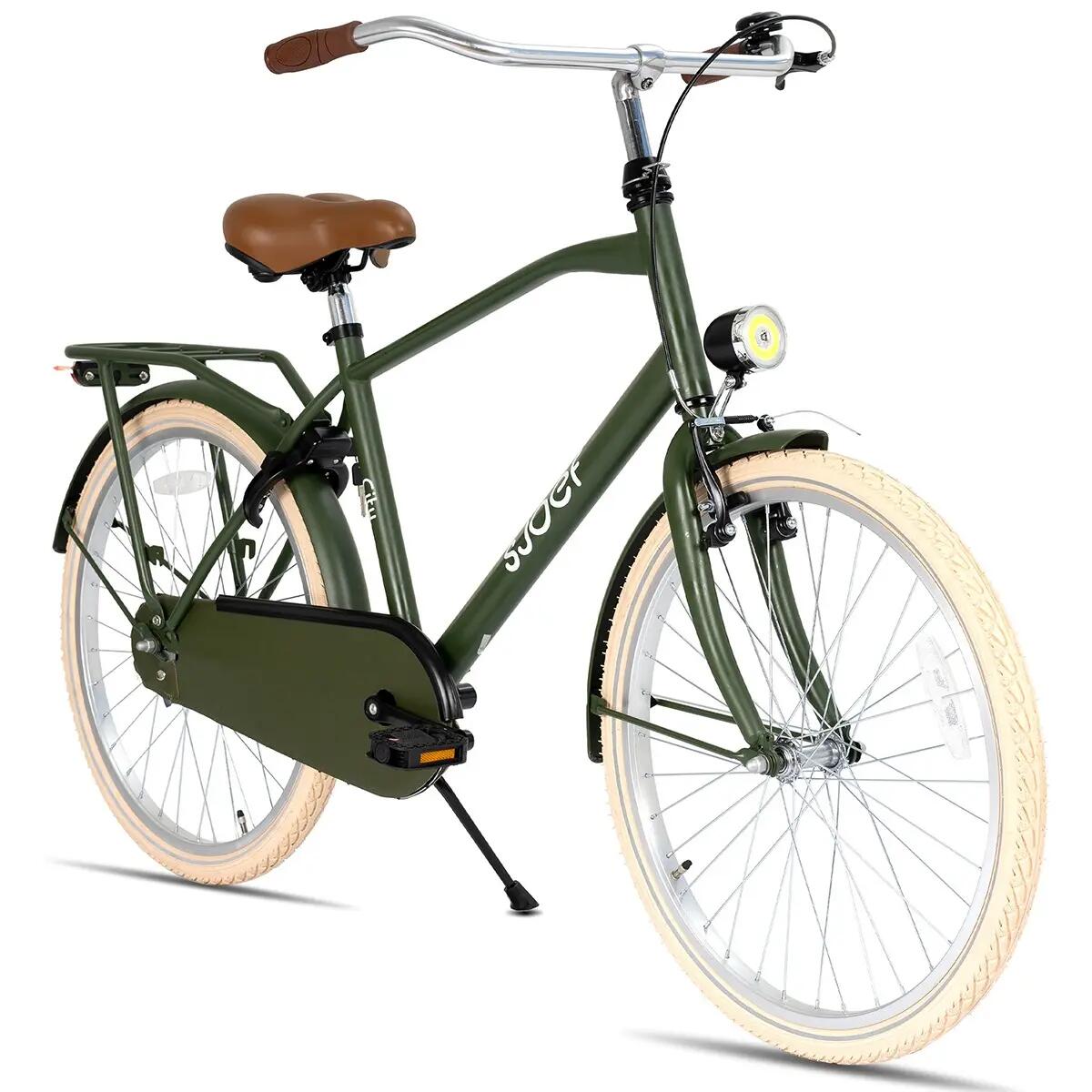 City Jongensfiets 24 inch - Kinderfiets 8-12 jaar - Fiets & Verlichting – Groen 2/12