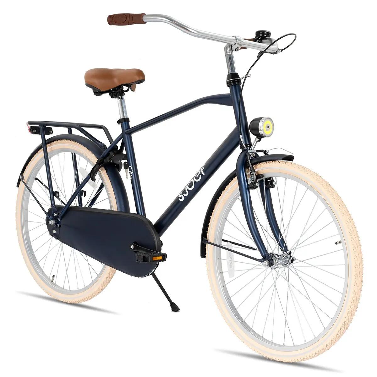 City Jongensfiets 24 inch - Kinderfiets 8-12 jaar - Fiets & Verlichting – Blauw 2/12