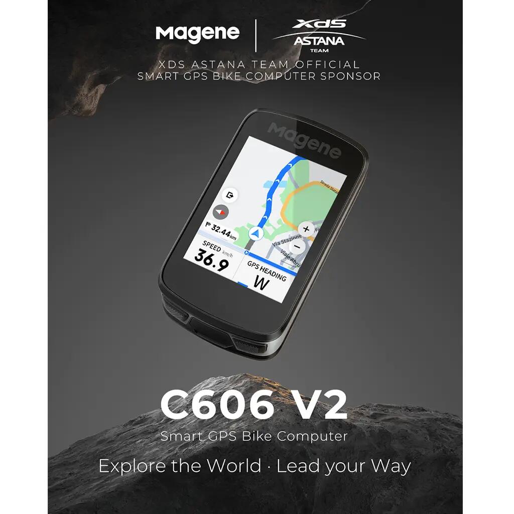 Magene C606 CV2 GPS Bike Computer -  2