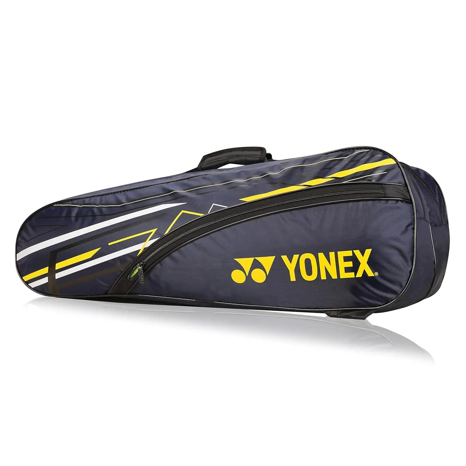 Yonex SUNR 24025 BT5 Kitbag |Navy Blue Cyber Lime -  3