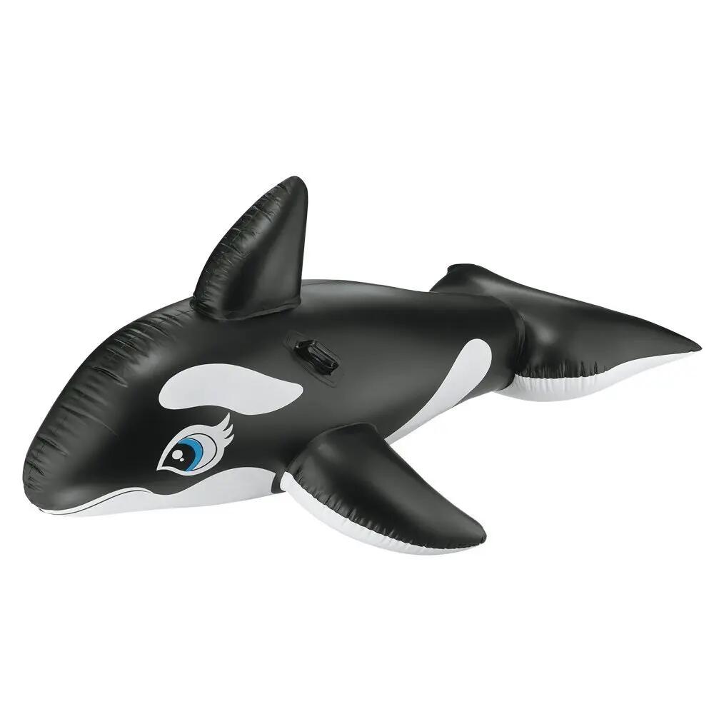 Intex Inflatable Whale Ride On Swimming Pool Float Tube -  1