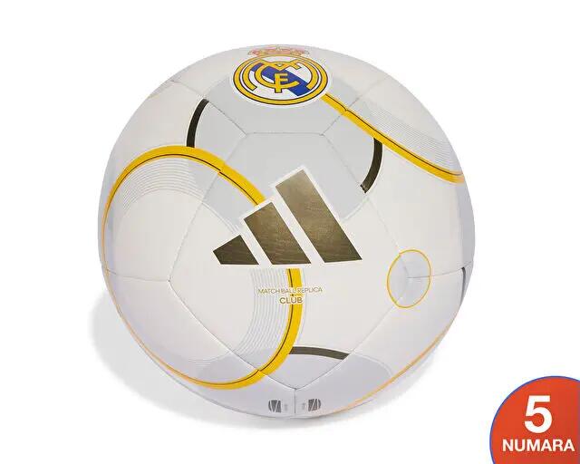 adidas Rm Clb Home Futbol Topu JN7360 Beyaz 1/2