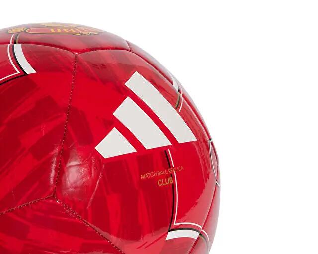 adidas Mufc Clb Home Futbol Topu JP3058 Kırmızı 4/4