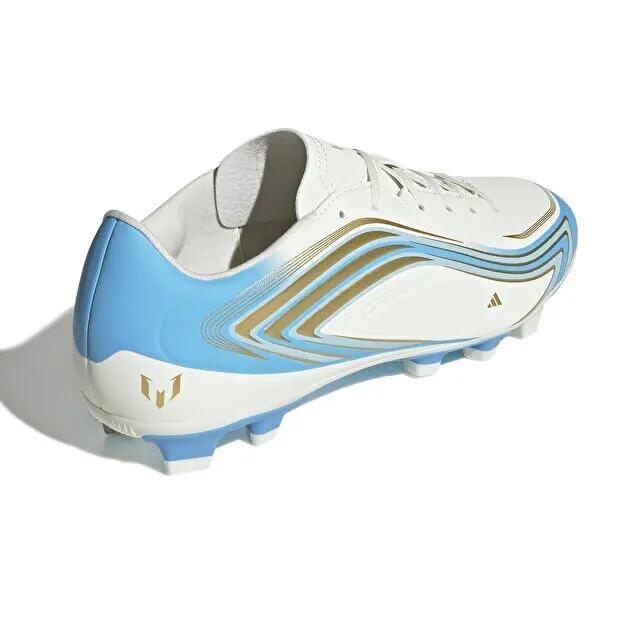 Adidas F50 MESSI CLUB FG/MG Erkek Çoklu Çim Zemin Kramponu IH1913 Krem
