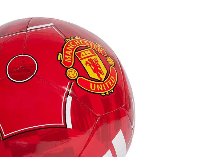 adidas Mufc Clb Home Futbol Topu JP3058 Kırmızı 3/4