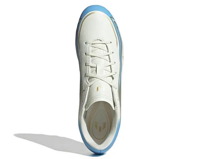 Adidas F50 MESSI CLUB FG/MG Erkek Çoklu Çim Zemin Kramponu IH1913 Krem 4/5