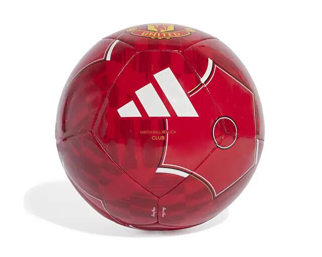 adidas Mufc Clb Home Futbol Topu JP3058 Kırmızı 2/4