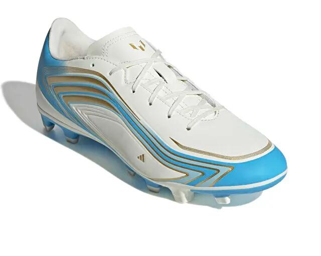 Adidas F50 MESSI CLUB FG/MG Erkek Çoklu Çim Zemin Kramponu IH1913 Krem 3/5