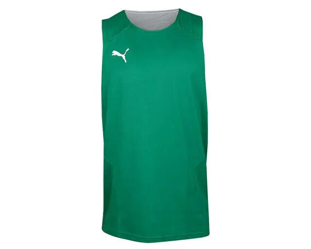 Puma Practice Jersey Türkiye Çift Taraflı Basketbol Tişörtü 60547104 Yeşil 1/4