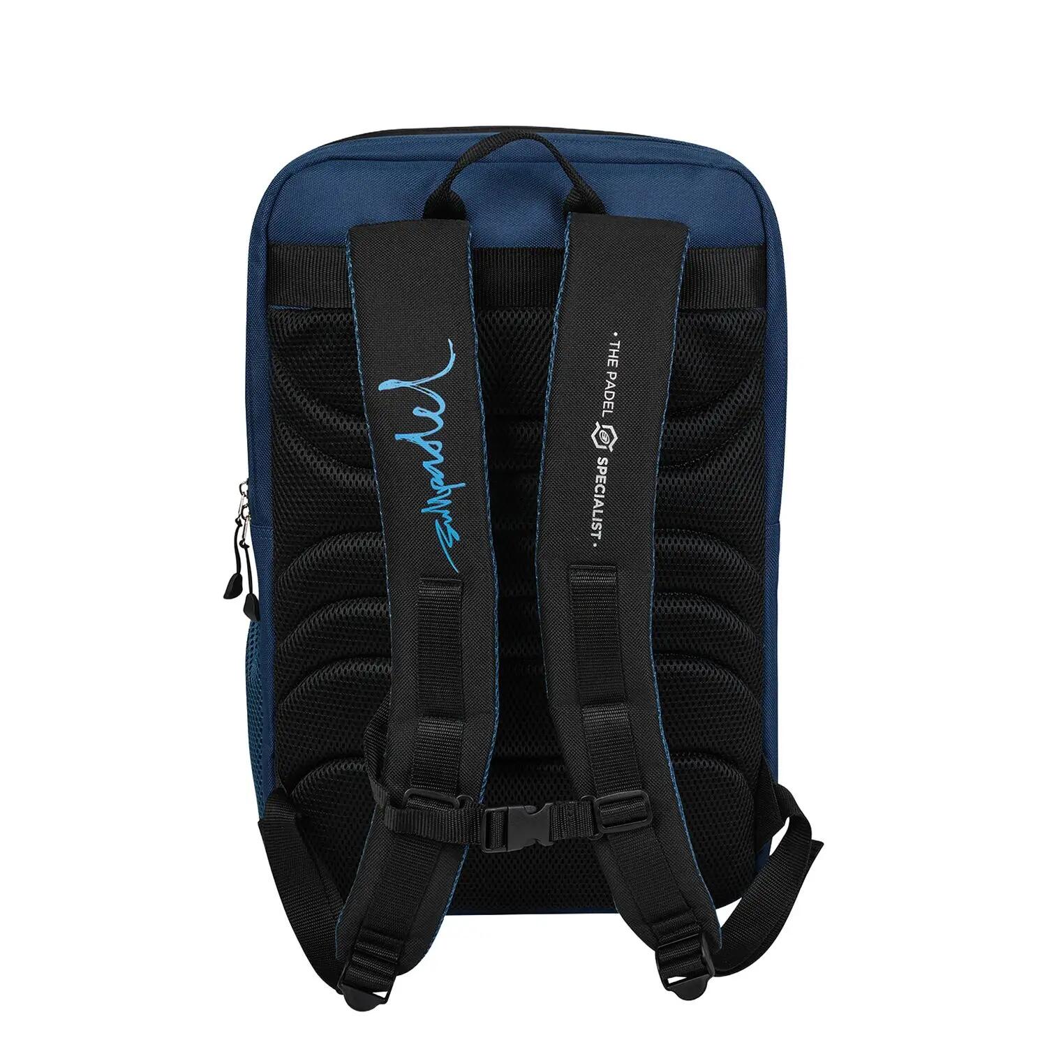 Mochila Bullpadel Ionic Negro/azul Marino Bpm26008 3/7
