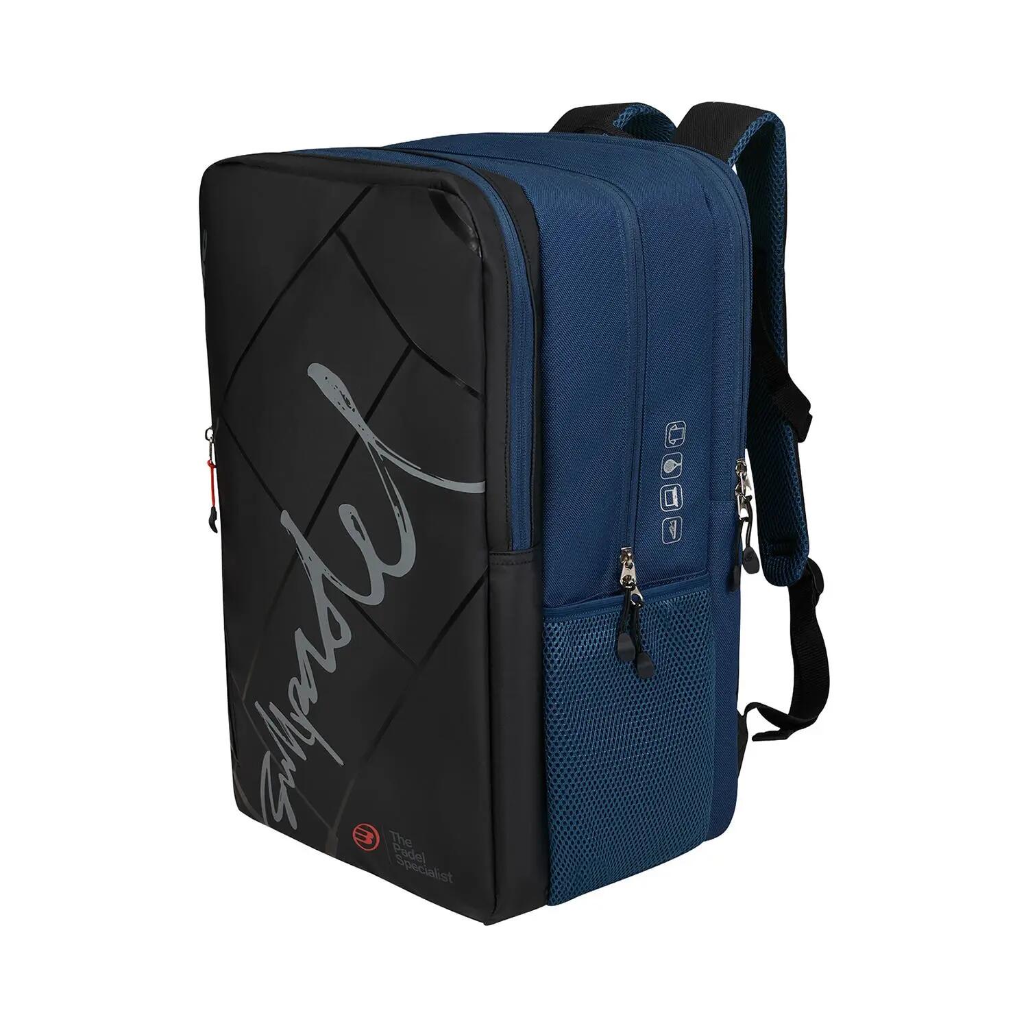 Mochila Bullpadel Ionic Negro/azul Marino Bpm26008 2/7