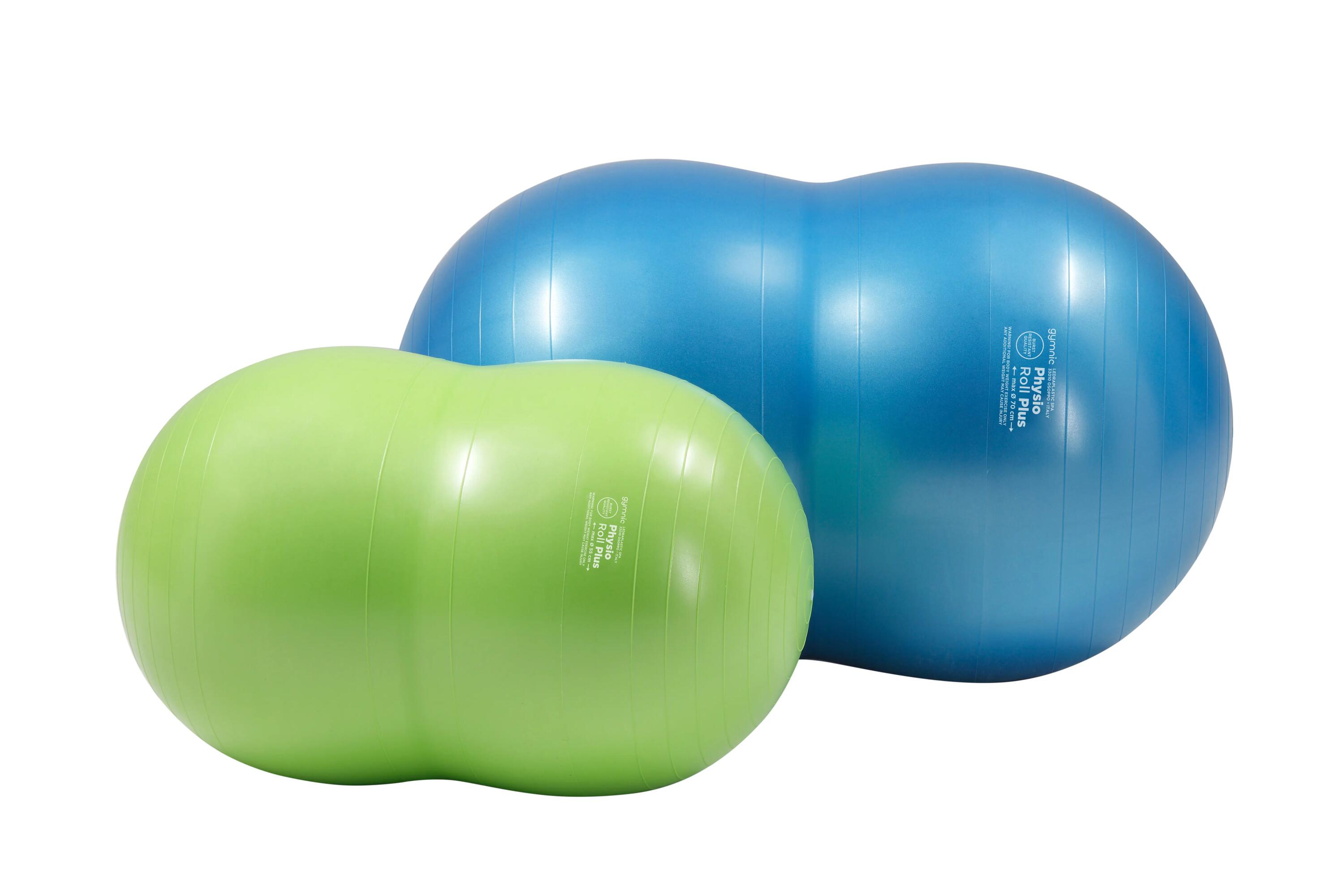 Gymnic Physio Roll Plus Palla doppia antiscoppio Ø 55 cm verde lime 6/6