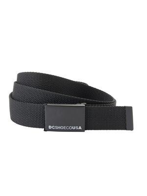 Riem dc shoes web belt, zwart, mannen