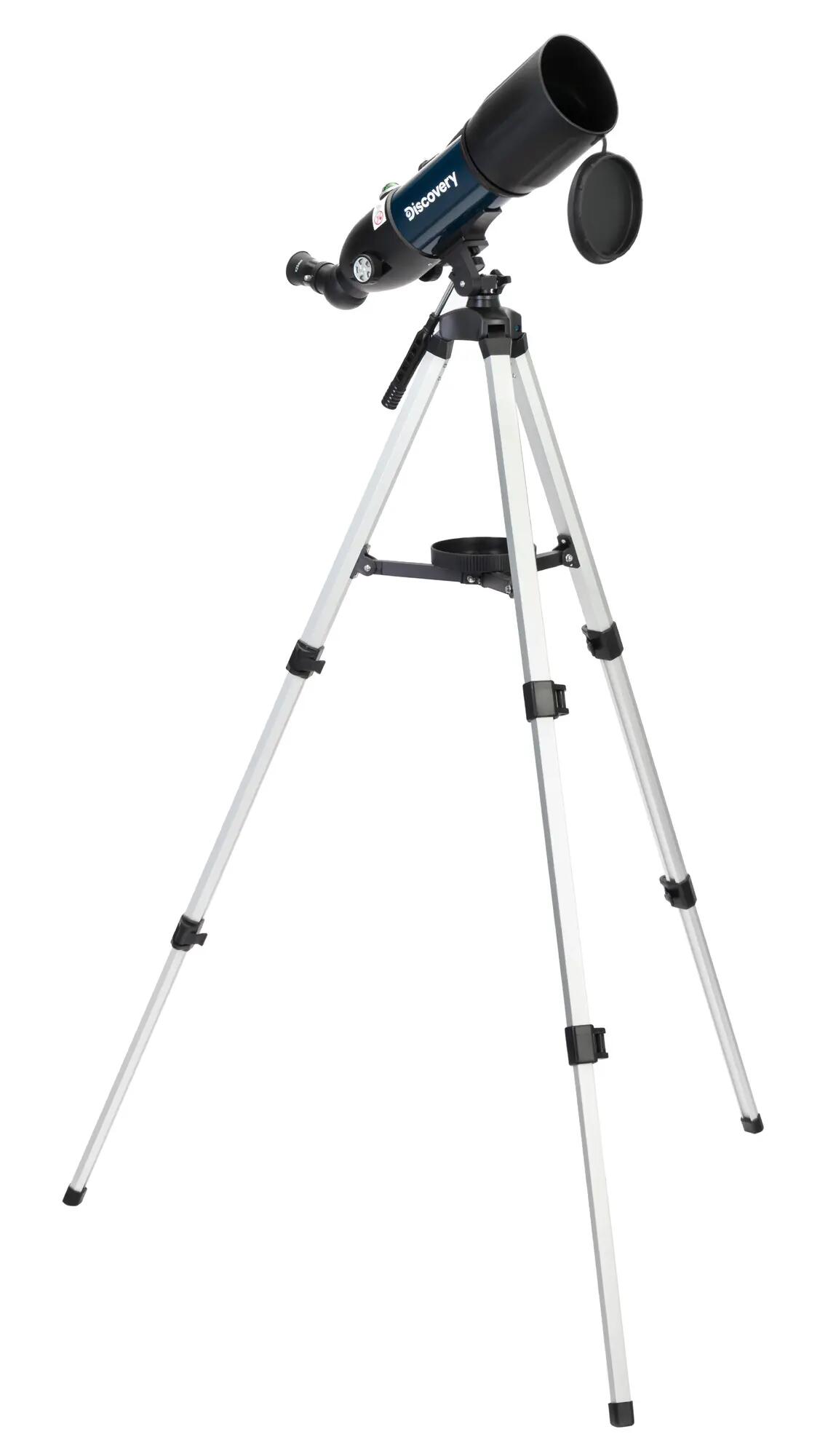 Telescopio Levenhuk Discovery Sky Trip ST80 con libro in bulgaro 9/15