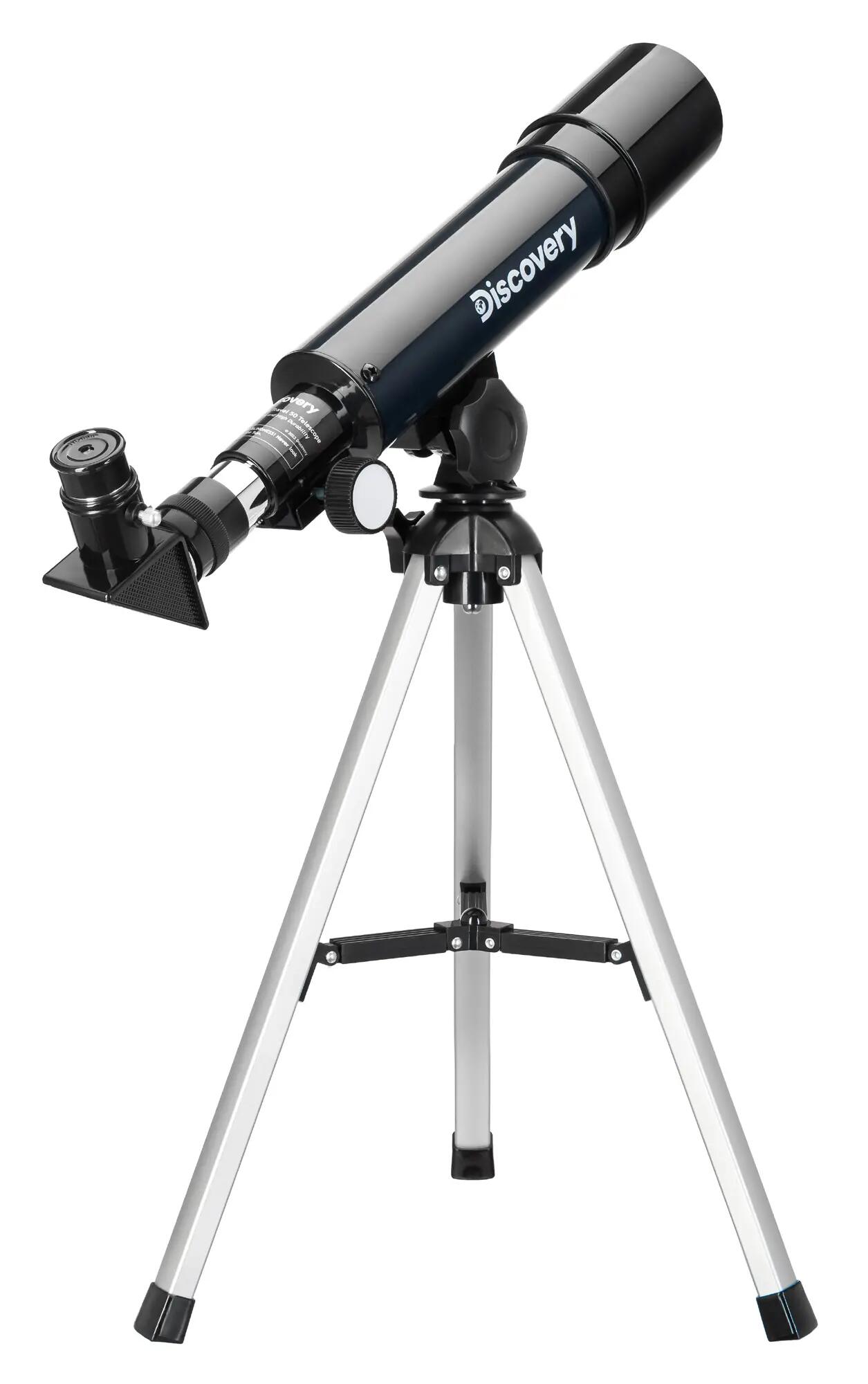 Telescopio Levenhuk Discovery Spark Travel 50 con libro in italiano 9/12