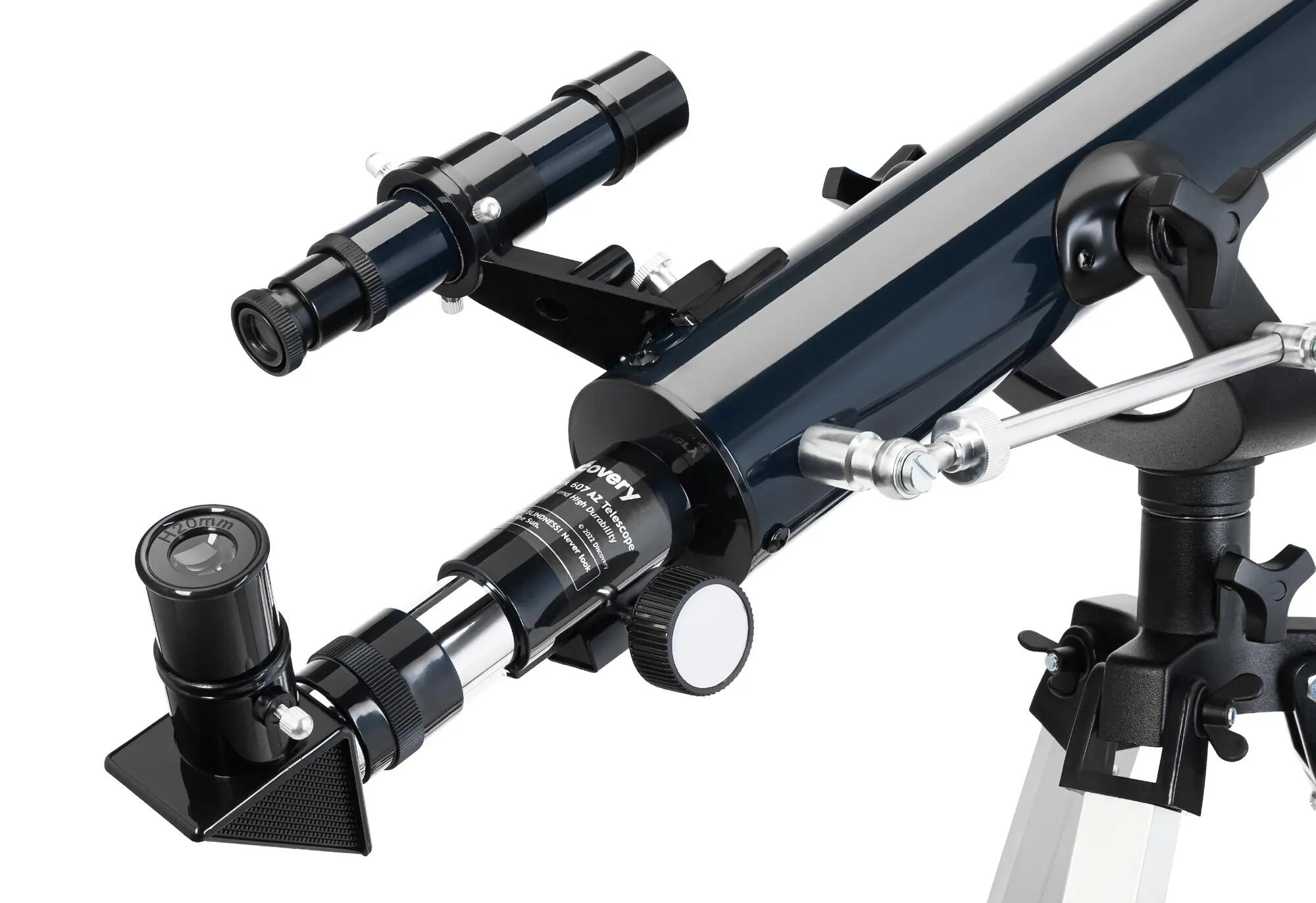 Telescopio Levenhuk Discovery Spark 607 AZ con libro in italiano 9/14