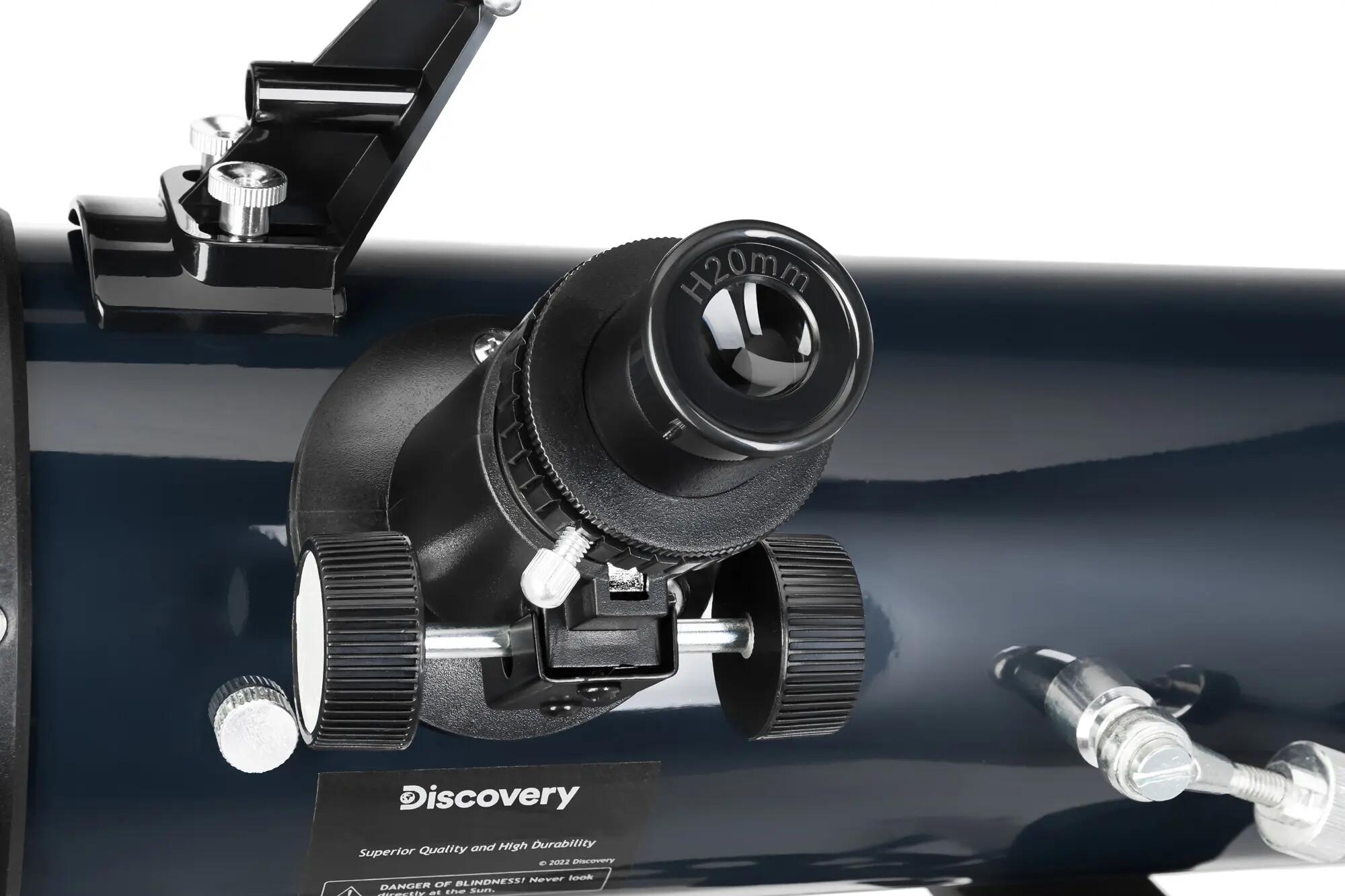 Telescopio Levenhuk Discovery Spark 767 AZ con libro in inglese 9/14