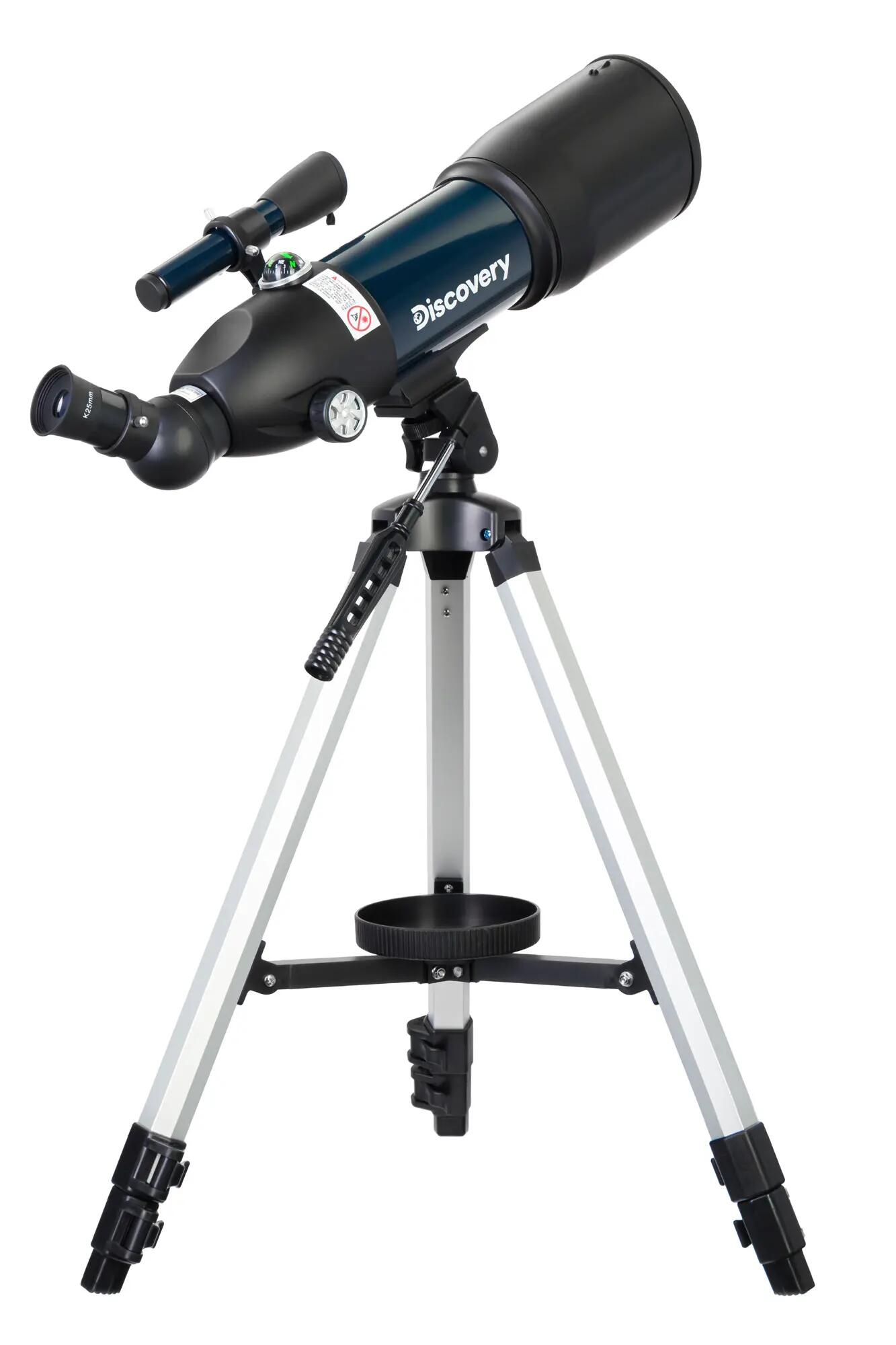 Telescopio Levenhuk Discovery Sky Trip ST80 con libro in bulgaro 8/15