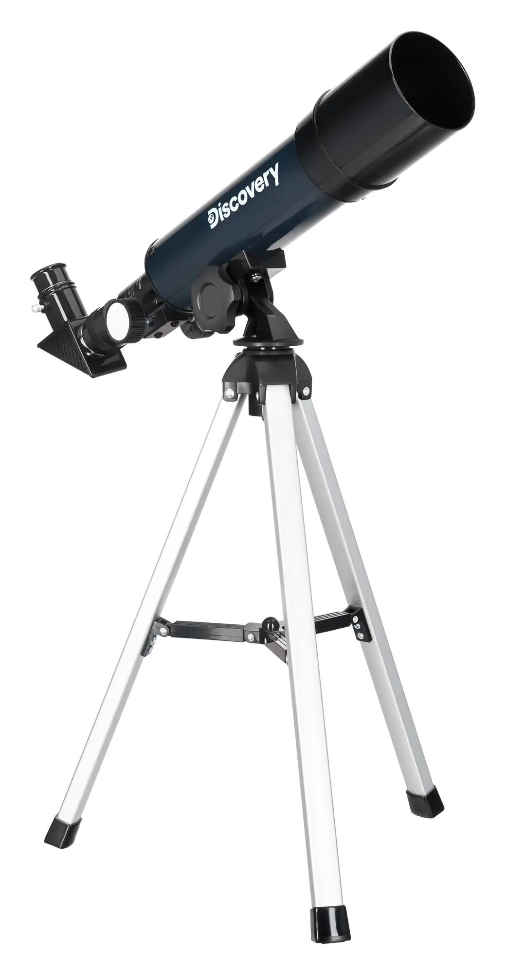 Telescopio Levenhuk Discovery Spark Travel 50 con libro in italiano 8/12
