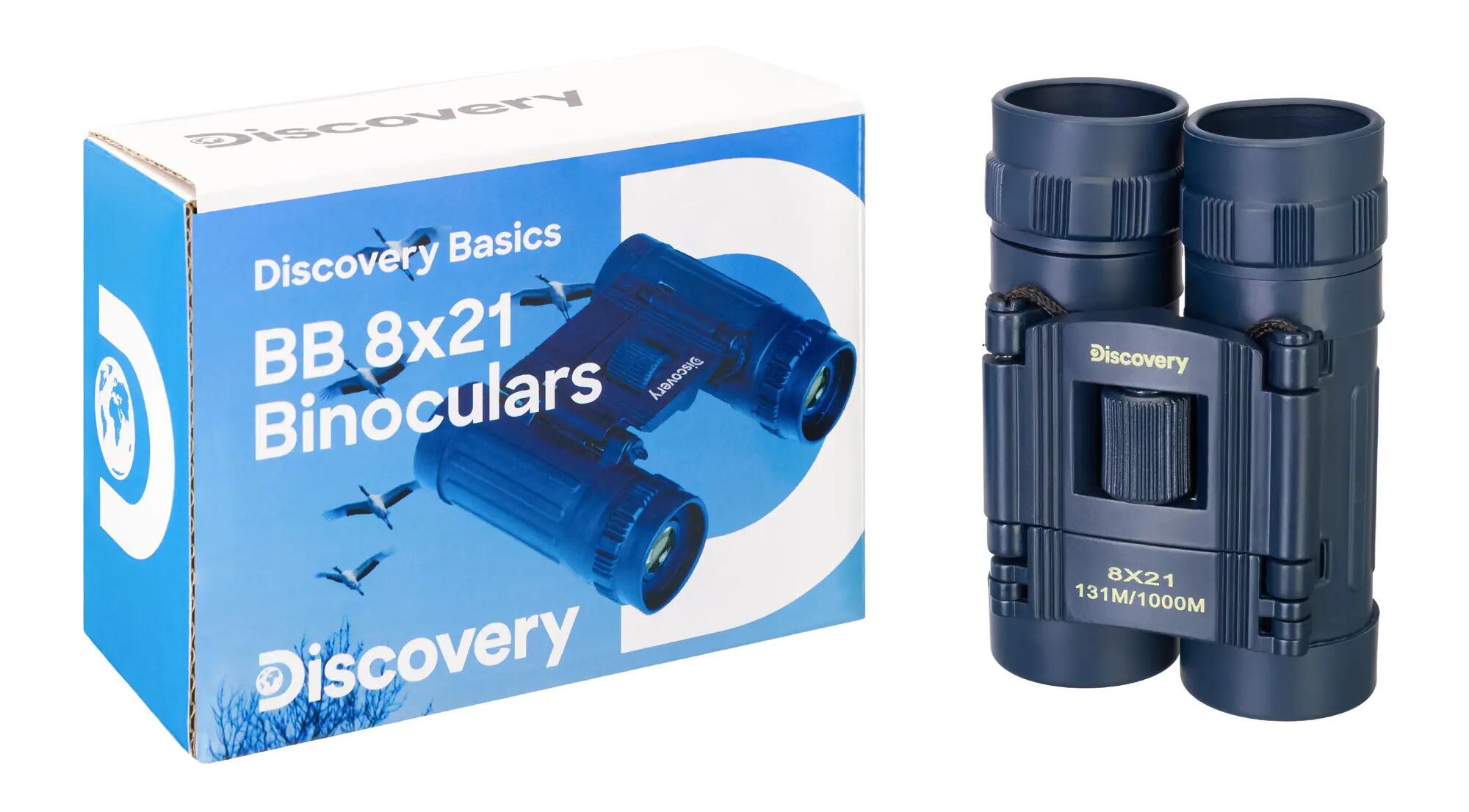 Prismáticos Levenhuk Discovery Basics BB 8x21 9/10