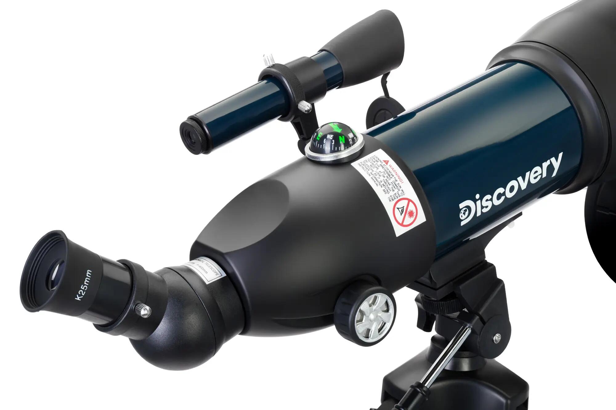 Telescopio Levenhuk Discovery Sky Trip ST80 con libro in bulgaro 13/15