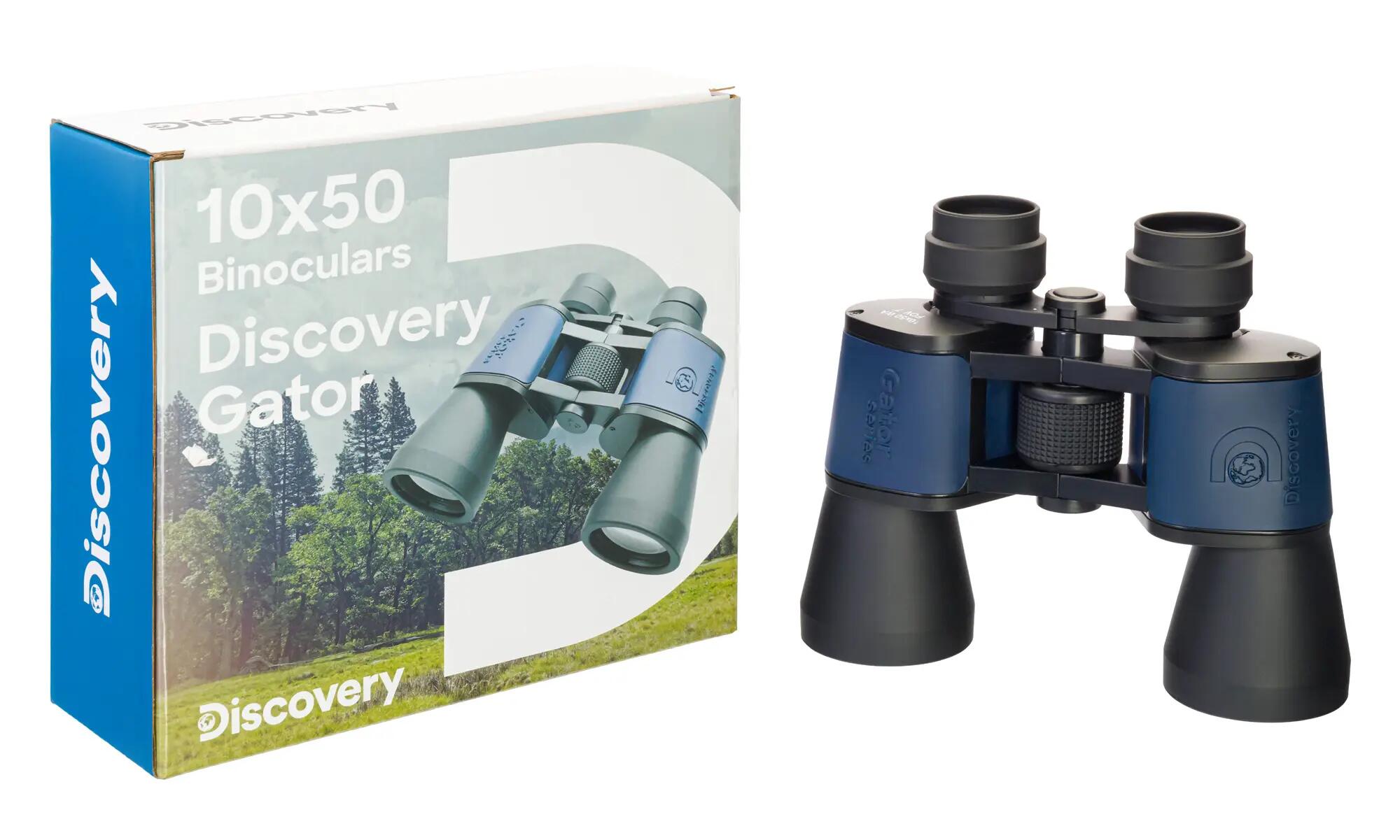 Prismáticos Levenhuk Discovery Gator 10x50 10/11
